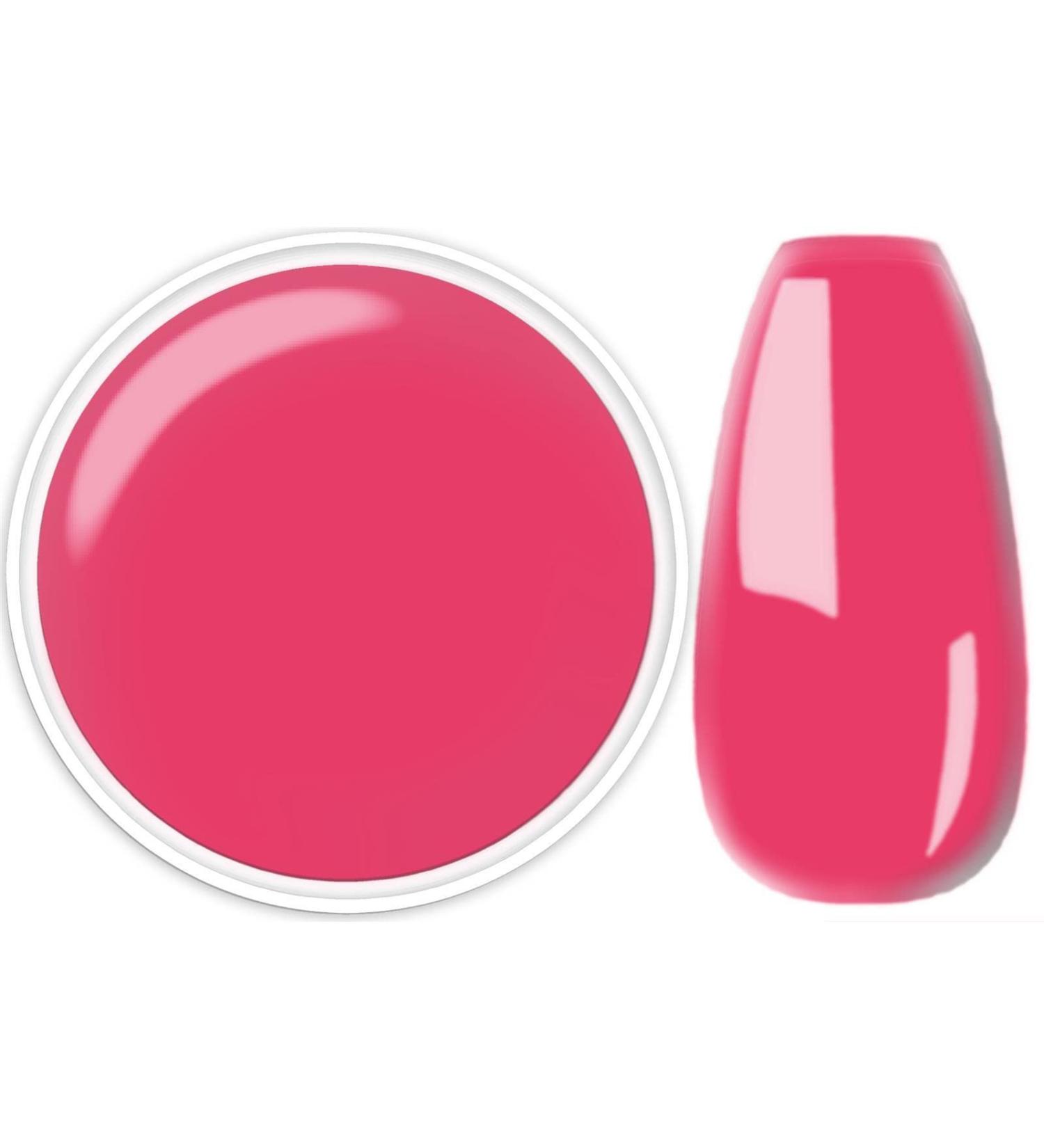 N+M SUPREME Neon Pastel Rouge Color Gel 5g | Opaque & No Stirring | Perfect for UV CCFL & LED Use | Mixable Gel for Nail Art - Buy Online on GoSupps.com