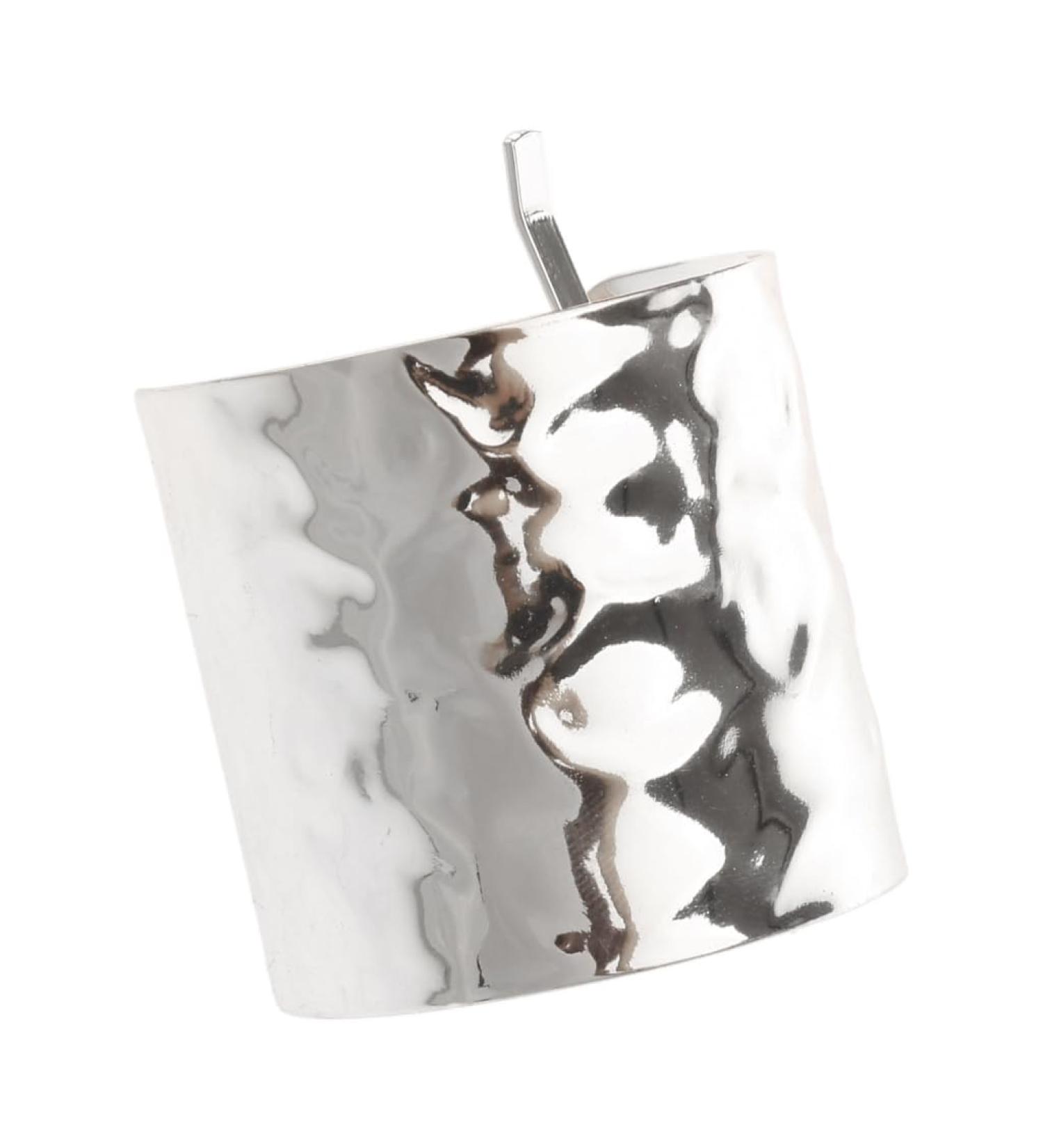 Limtula Metallic Ponytail Holder Metallic Hair Clip For Women Hair Claw Clip Ponytail Clip Buns Claw Clip Metal Hairpin Silver - Buy Online on GoSupps.com