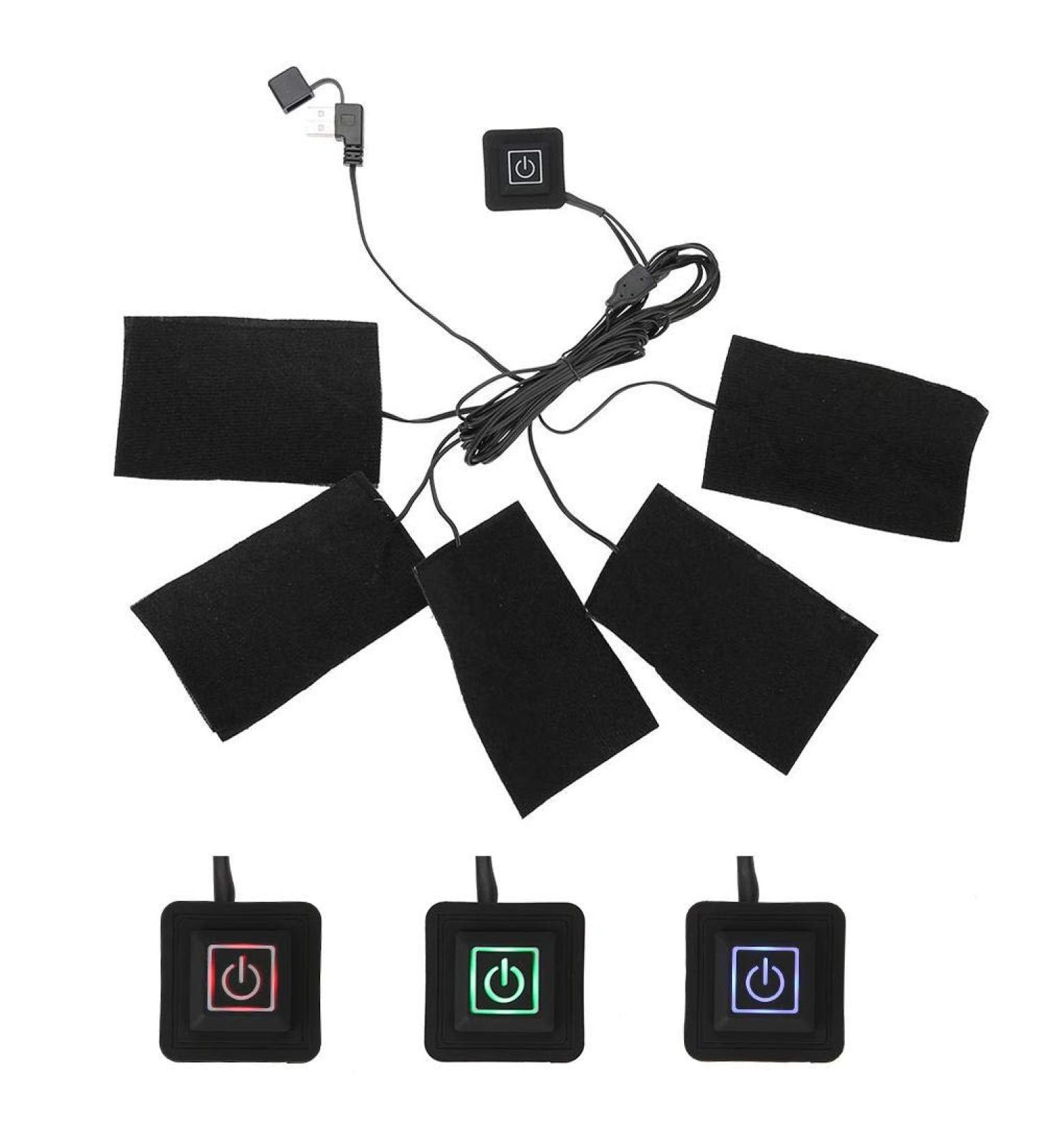 Buy FILFEEL USB Cloth Heater for Heated Vest - Adjustable Temperature Electric Heating Pads - Ideal for Winter Warmth & Comfort - Buy Online on GoSupps.com