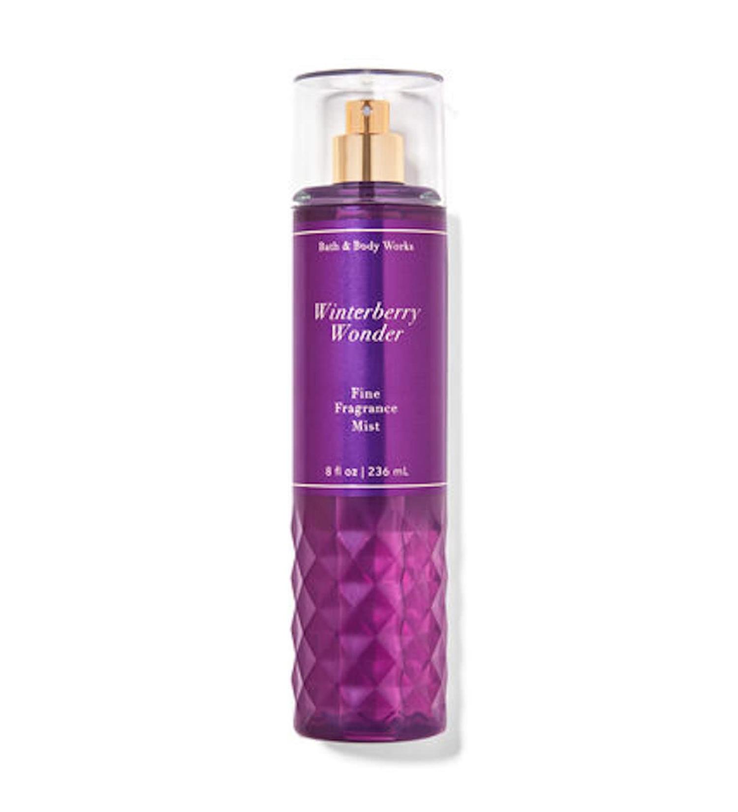 Bath & Body Works Winterberry Wonder Signature Collection Fragrance Mist 8 Fl Oz (Winterberry Wonder)