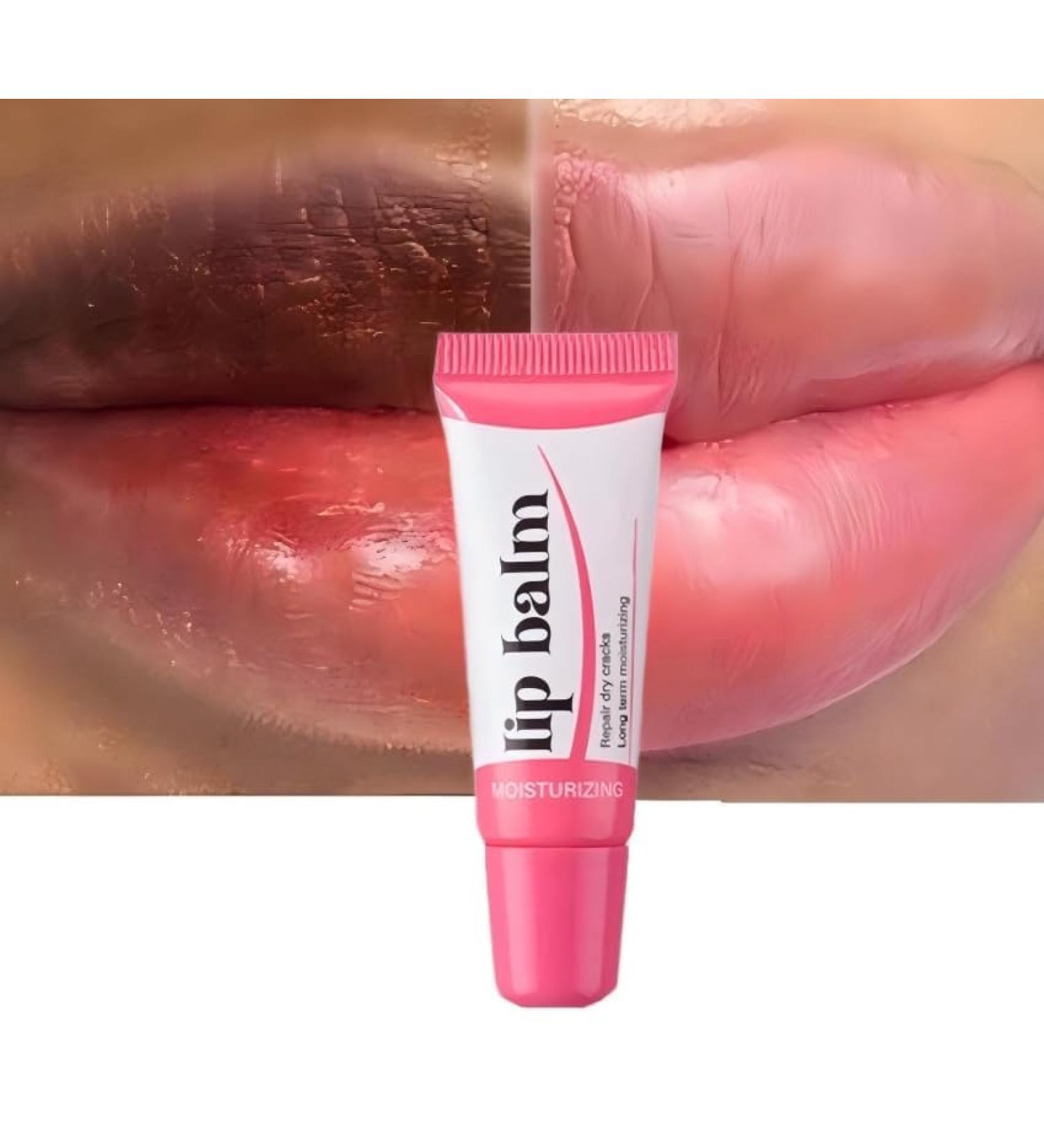 Natural Lip Lightening Balm with Hyaluronic Acid | Exfoliates Dead Skin Fades Discoloration Moisturizing for Smokers Men & Women - Buy Online on GoSupps.com