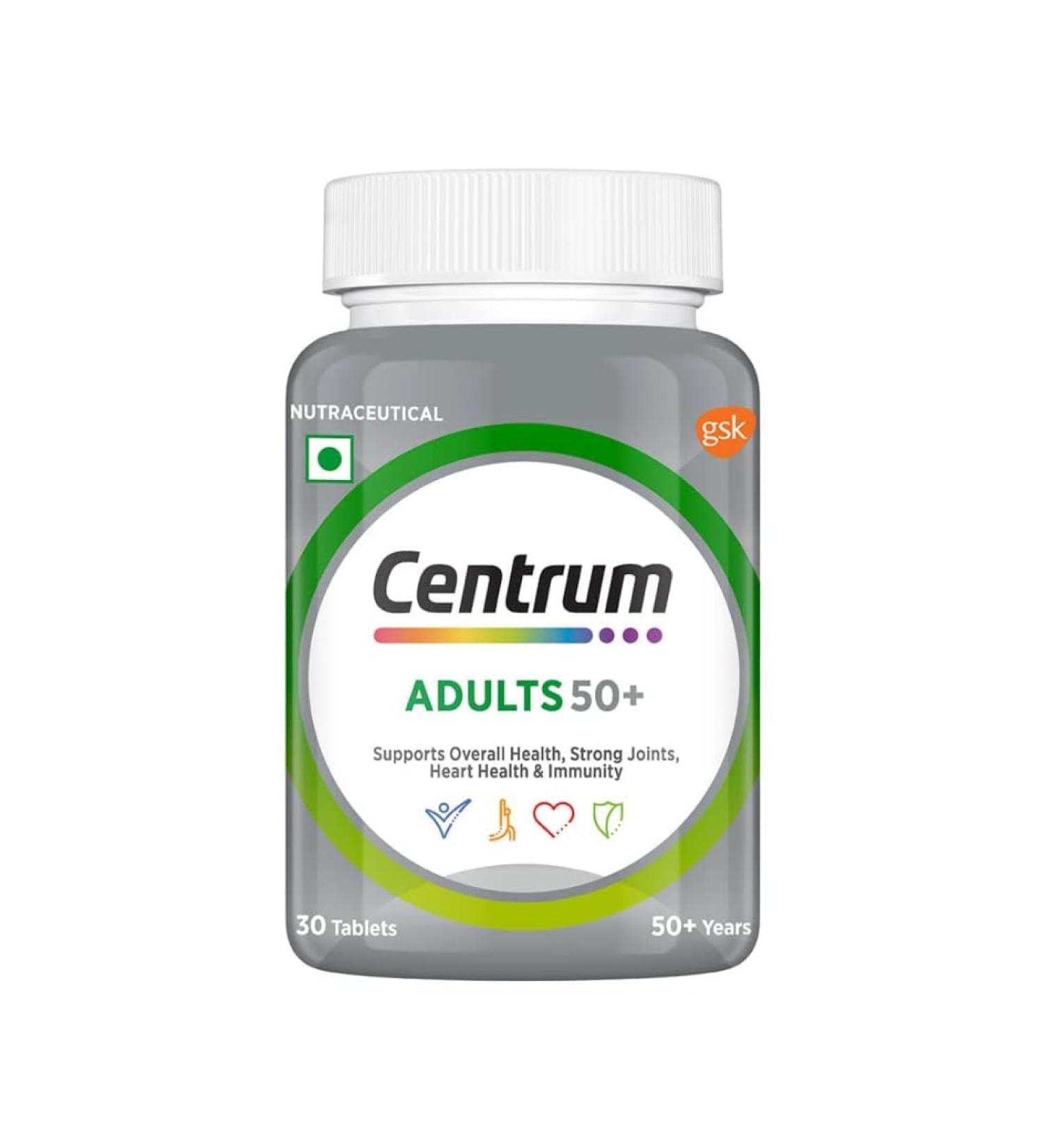 Multivitamin with Calcium Vitamin D3 & other Nutrients for Overall Health Strong Joints & Heart Health (Veg) 30 Tablets - Buy Online on GoSupps.com