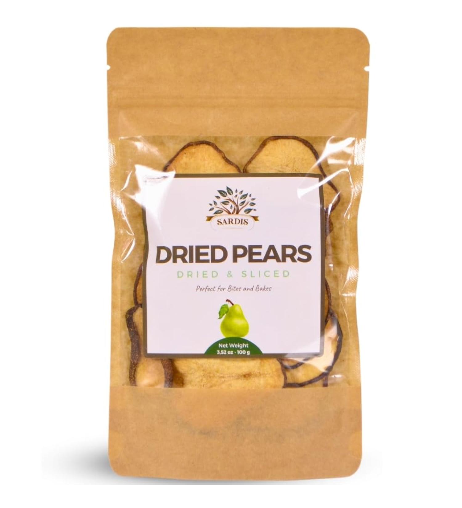 Sardis Dried Pears 100 Gram - Buy Online on GoSupps.com