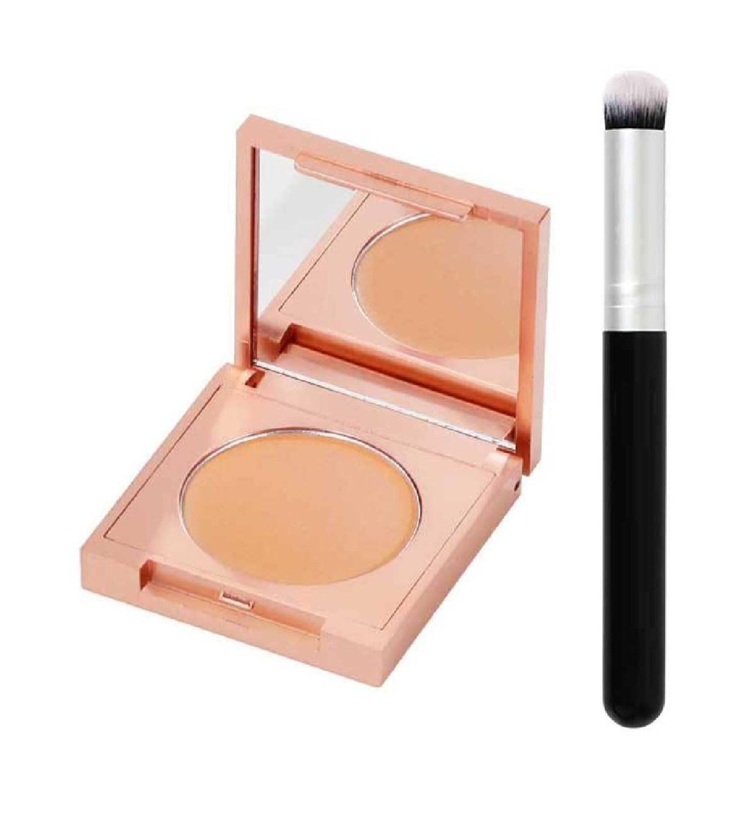 Correcteur De Contour Des Yeux L'Argile Color E Cc Cr Me Correctrice Et Illuminatrice Avec Pinceau Anti-Cernes Formule L G Re Et Imperm Able Pour Camoufler Les Cernes (Naturel) - Buy Online on GoSupps.com