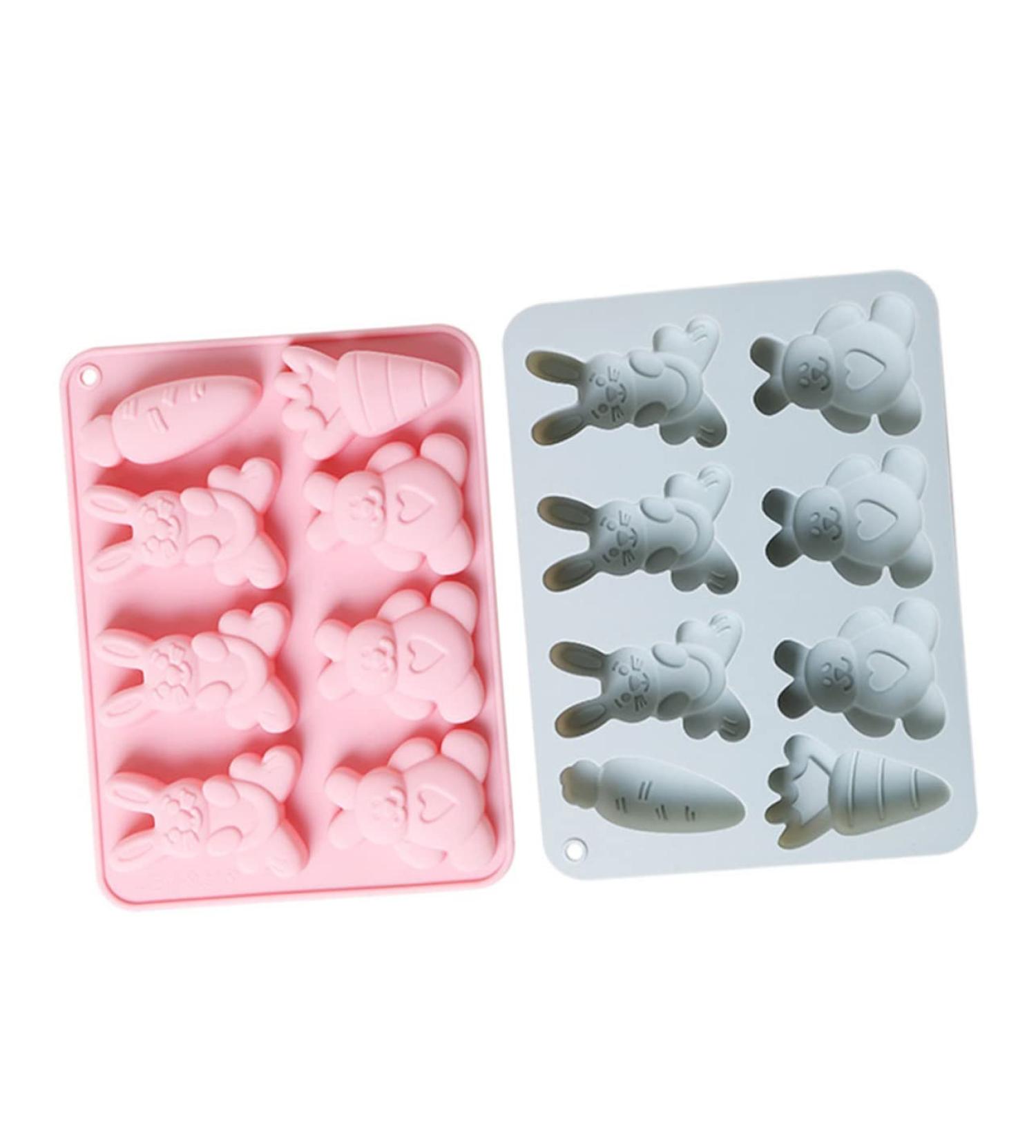 Alipis 2pcs Silicone Cake Mold Clay Molds Candy Molds Easter Themed Molds DIY Baking Moulds Candy Decor Baking Accessory Silicone Molds Crystal Cupcake Chocolate Accessories Silica Gel - Buy Online on GoSupps.com