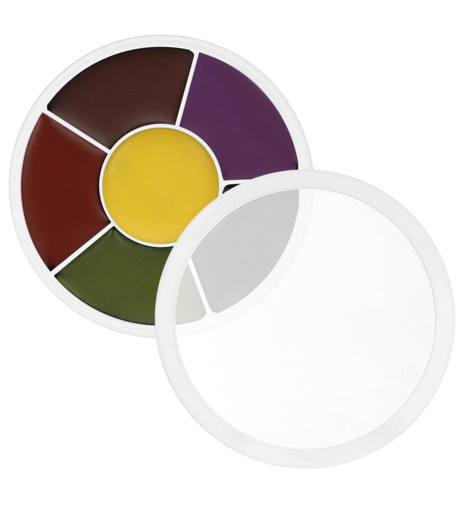 Angoily Halloween Face Paint Palette - Professional Quality Makeup Kit for Adults & Kids - Oil-Based Face Painting Set for Spooky Art - Buy Online on GoSupps.com