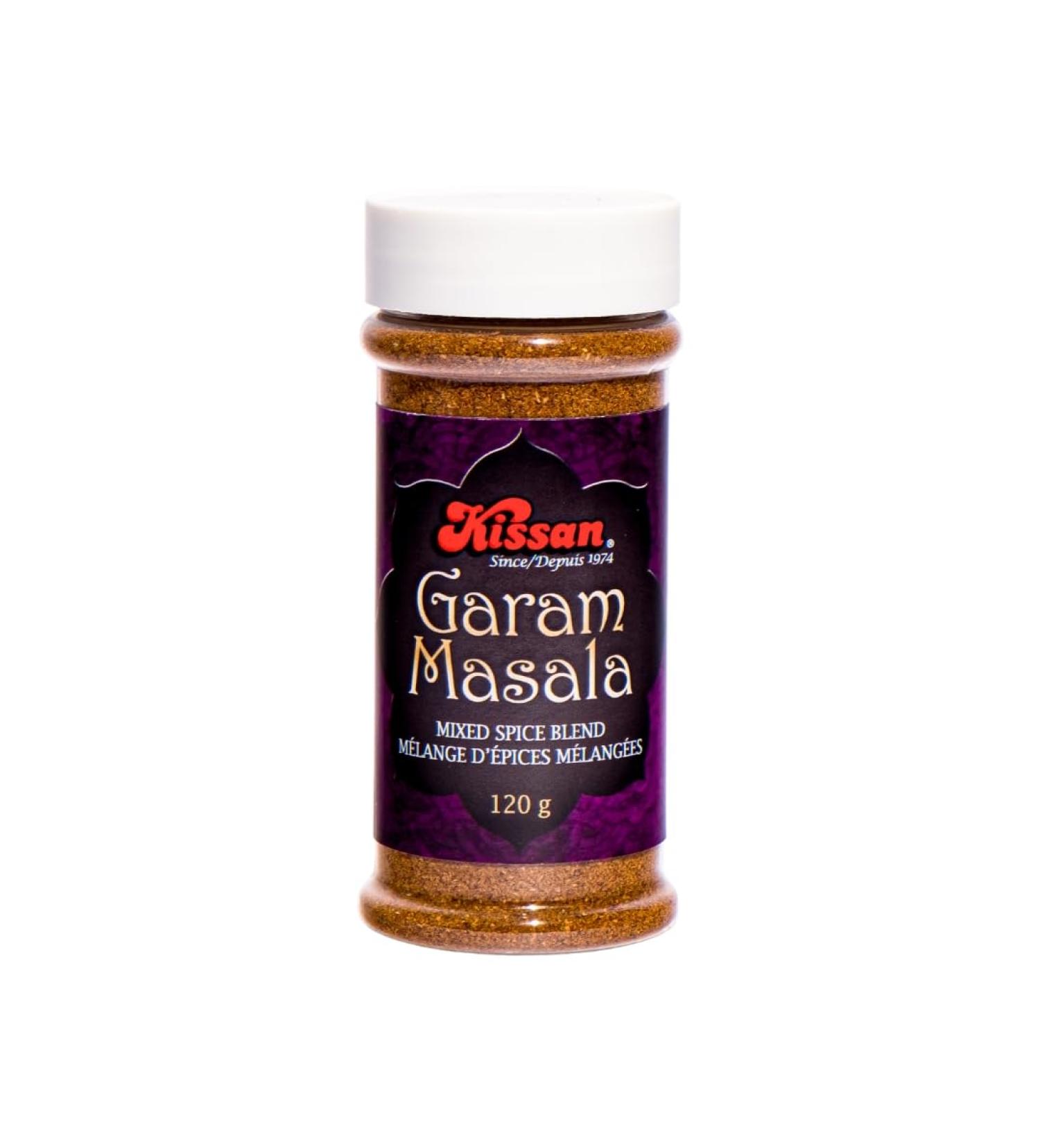 Kissan Garam Masala 120 g Quick & Easy Authentic Indian Spice Blend for Vegetarian & Non-Vegetarian Cooking - Buy Online on GoSupps.com
