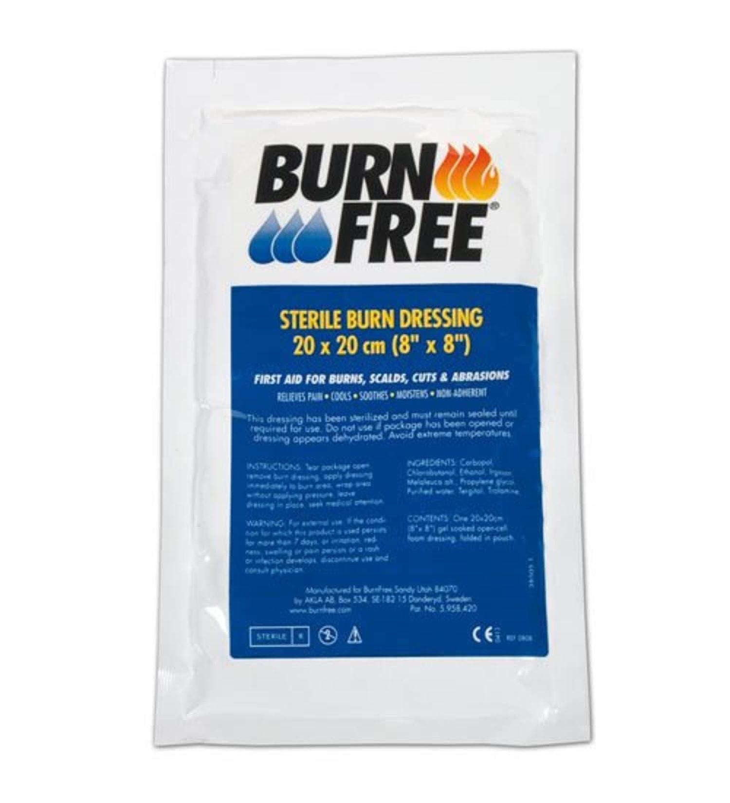 Burnfree BurnFree Sterile Burn and Wound Compresses 0808