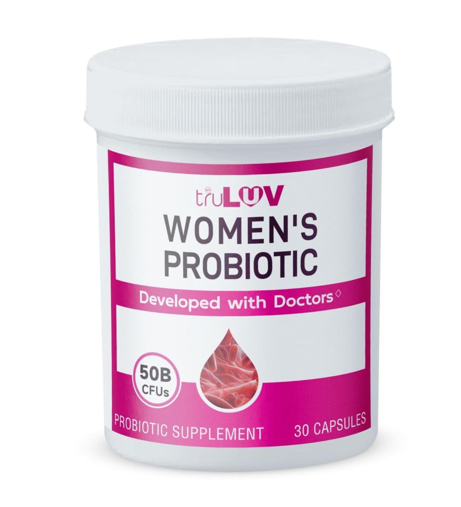 MY TRULUV Probiotics for Women Dietary Supplement for Health 30 Count (Pack of 1) - Buy Online on GoSupps.com