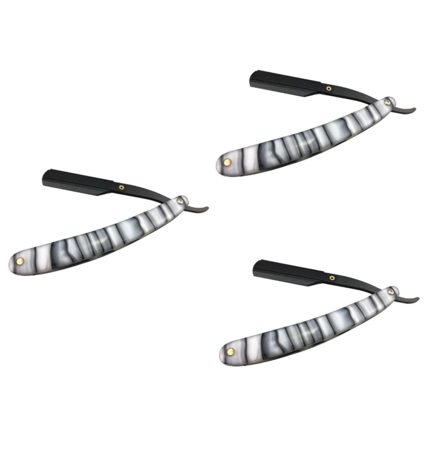 Angoily 3-Stage Beard Shaver for Men | Metal Manual Razor for Smooth Shave | Premium Men's Grooming Tool - Buy Online on GoSupps.com