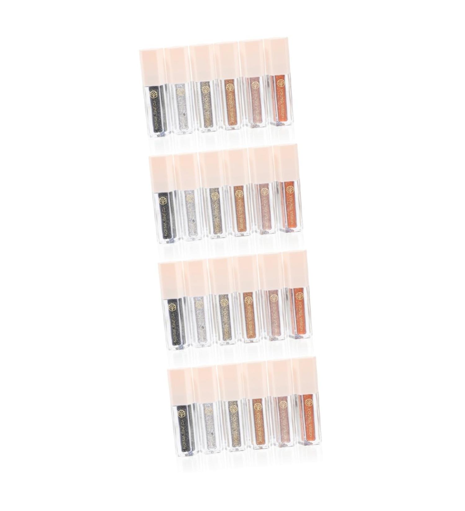 Angoily 24 Pcs Eye Shadow Set Eyeshadow Glitter Liquid Eye Shadow Makeup Tools Miss Colorful Cosmetics 1 count (Pack of 1) As Shownx4pcs - Buy Online on GoSupps.com
