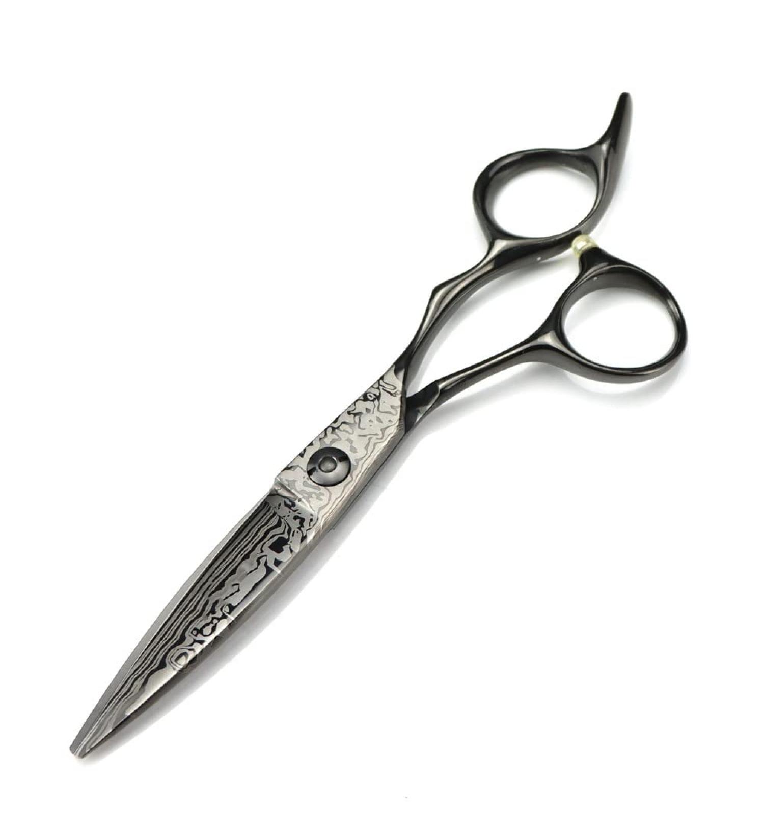 Hair Cutting Scissors Shears 6 Inch Professional Damascus Cut Scissor Black Hair Scissors Haircut Barber Makas Tools Hair Cutting Shears Hairdressing Scissors - Buy Online on GoSupps.com