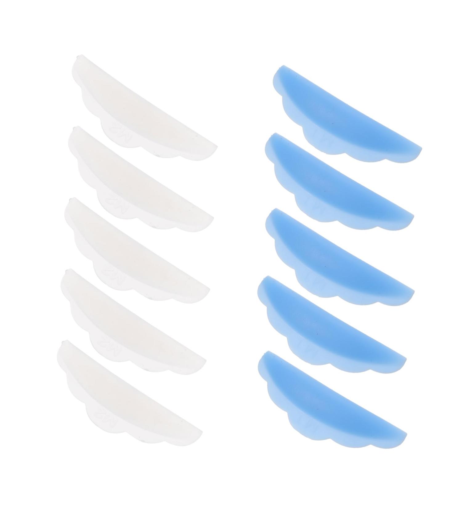 10 Pairs Silicone Eyelash Grafting Pads - Hot Eyelash Patch Gaskets for Perming & Curling - Buy Online on GoSupps.com