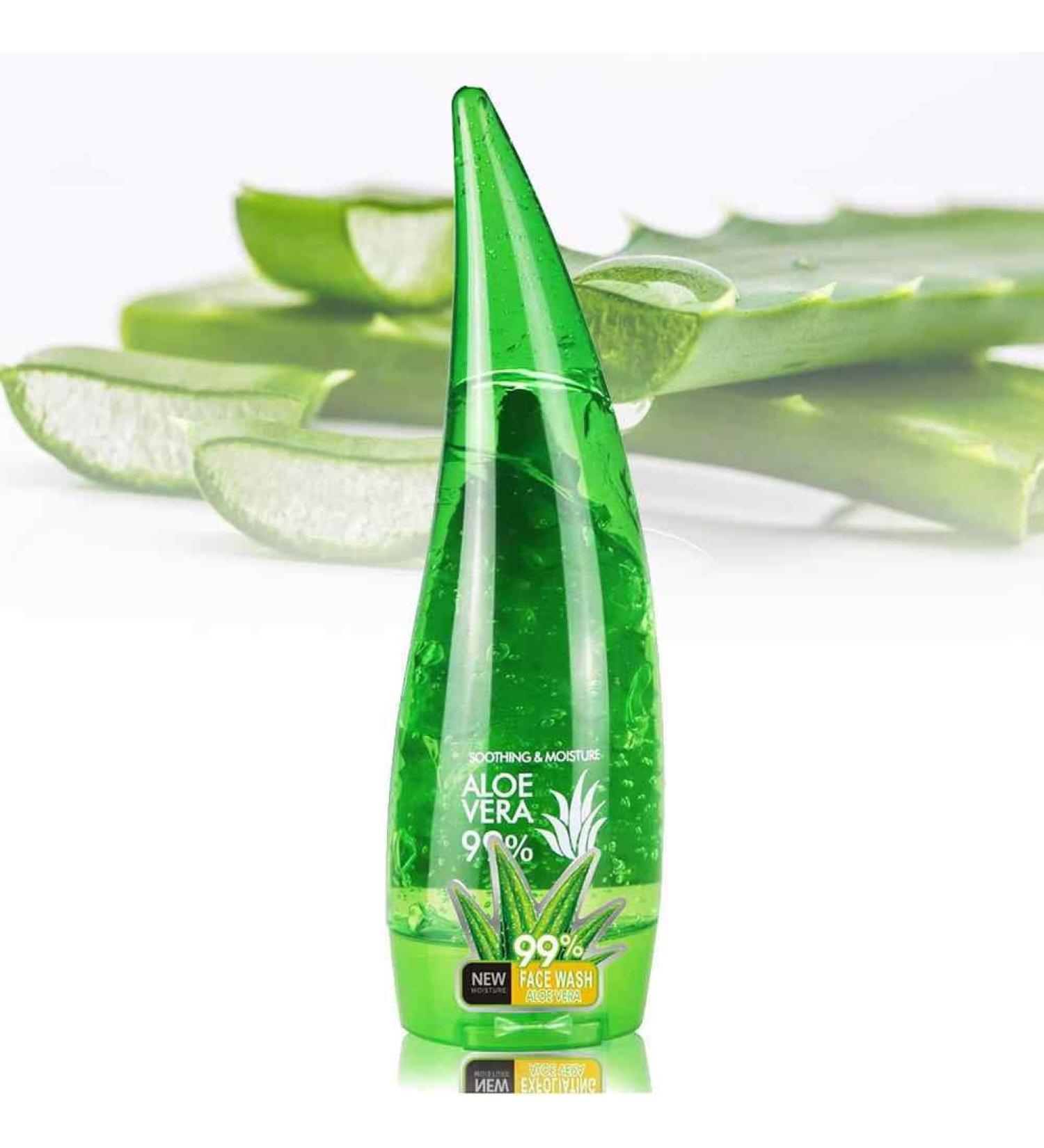 99% Gel Aloe Vera Gel Soothing Acne Face Skin Cream Moisturizing 200ML