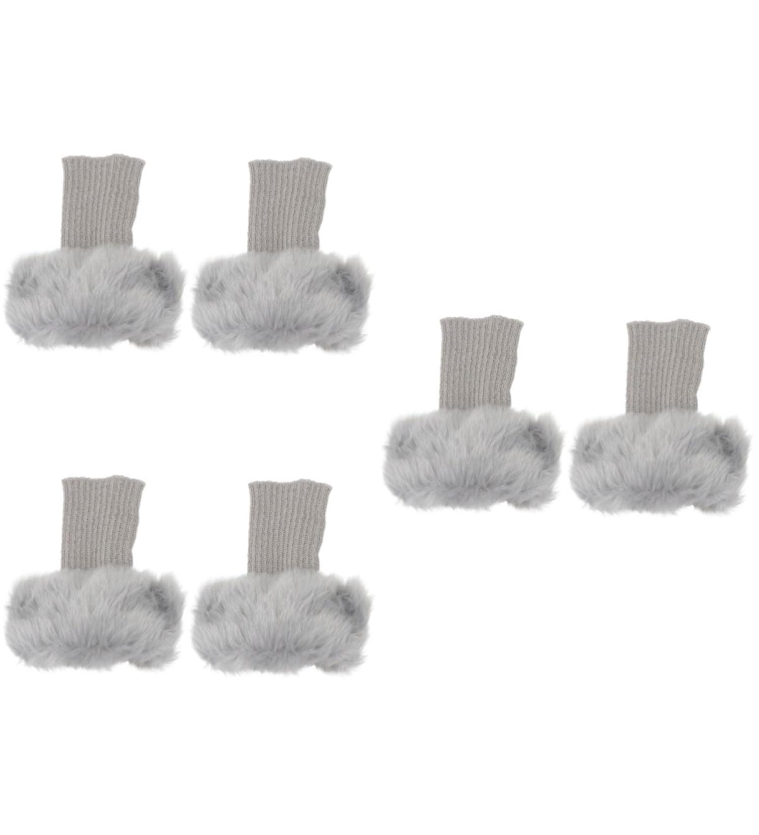 ToddMomy 3 Pairs Luxury Faux Fur Boot Covers | Fluffy Leg Warmers & Shoe Socks for Ultimate Comfort - Shop Internationally Now! - Buy Online on GoSupps.com