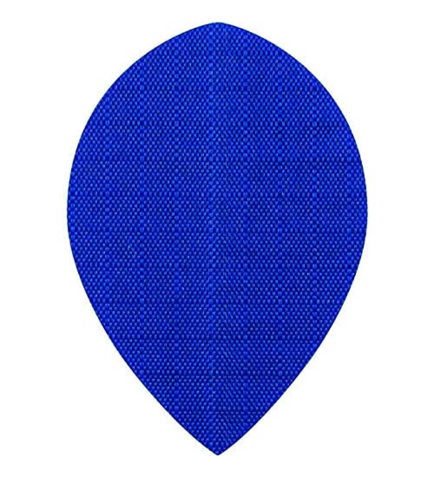 US Darts - 3 Sets (9 Flights) Blue Nylon Pear Dart Flights - Cloth, Fabric, Ripstop