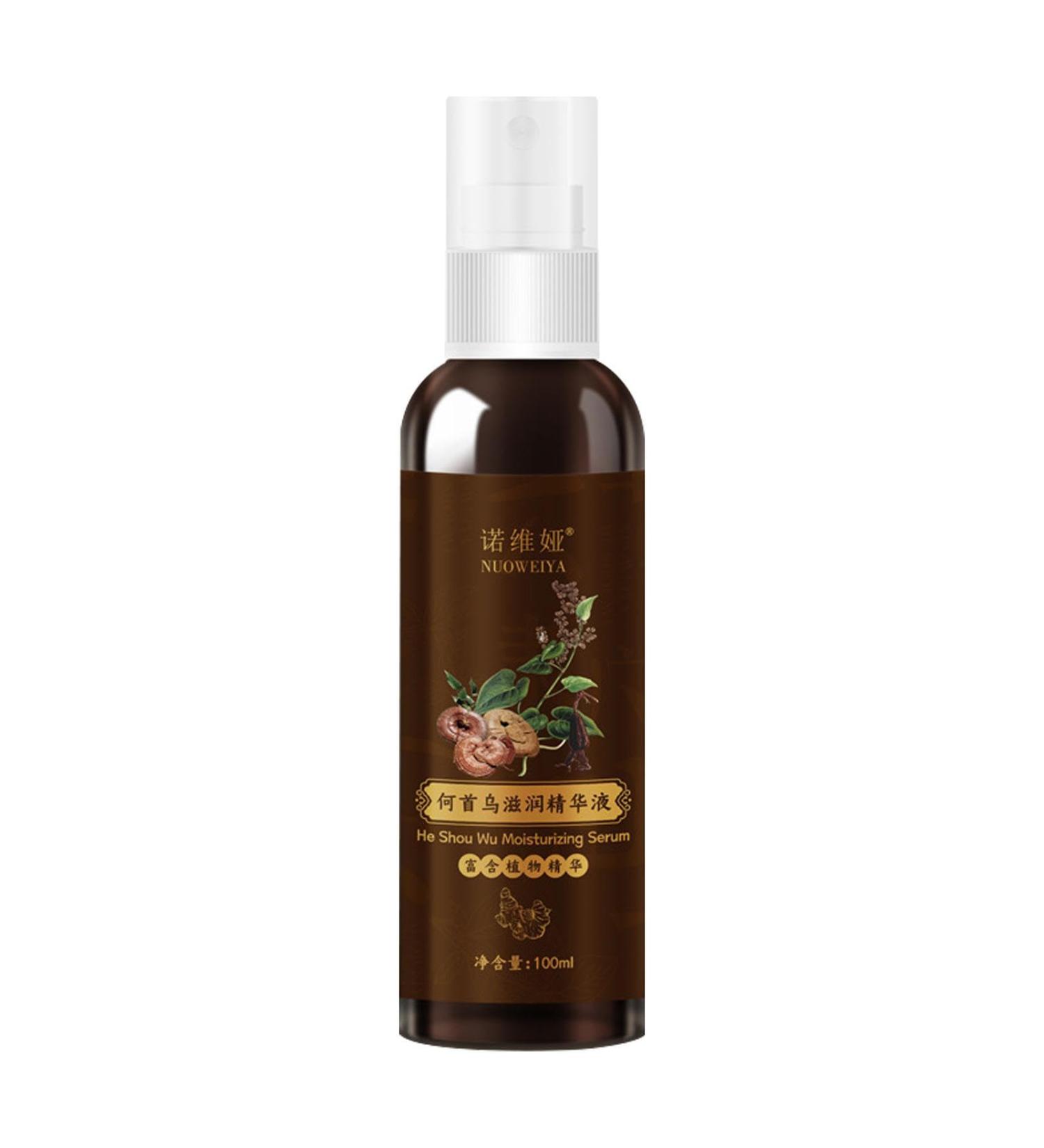  Tsuchiya He Shou Wu Hair Growth Oil - 100 ml - Anti-Hair Loss Strengthening Oil - Deep Moisturizing - For Scalp Care Tsuchiya - Buy Online on GoSupps.com