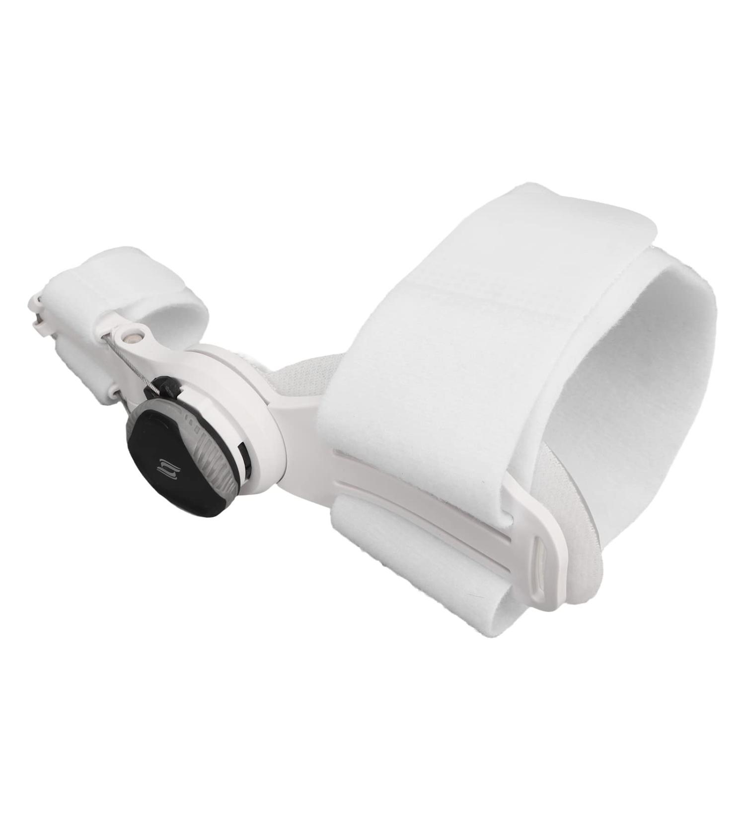 Silicone Hallux Valgus Corrector & Toe Bunion Splint with Black Buckle - Buy Online on GoSupps.com