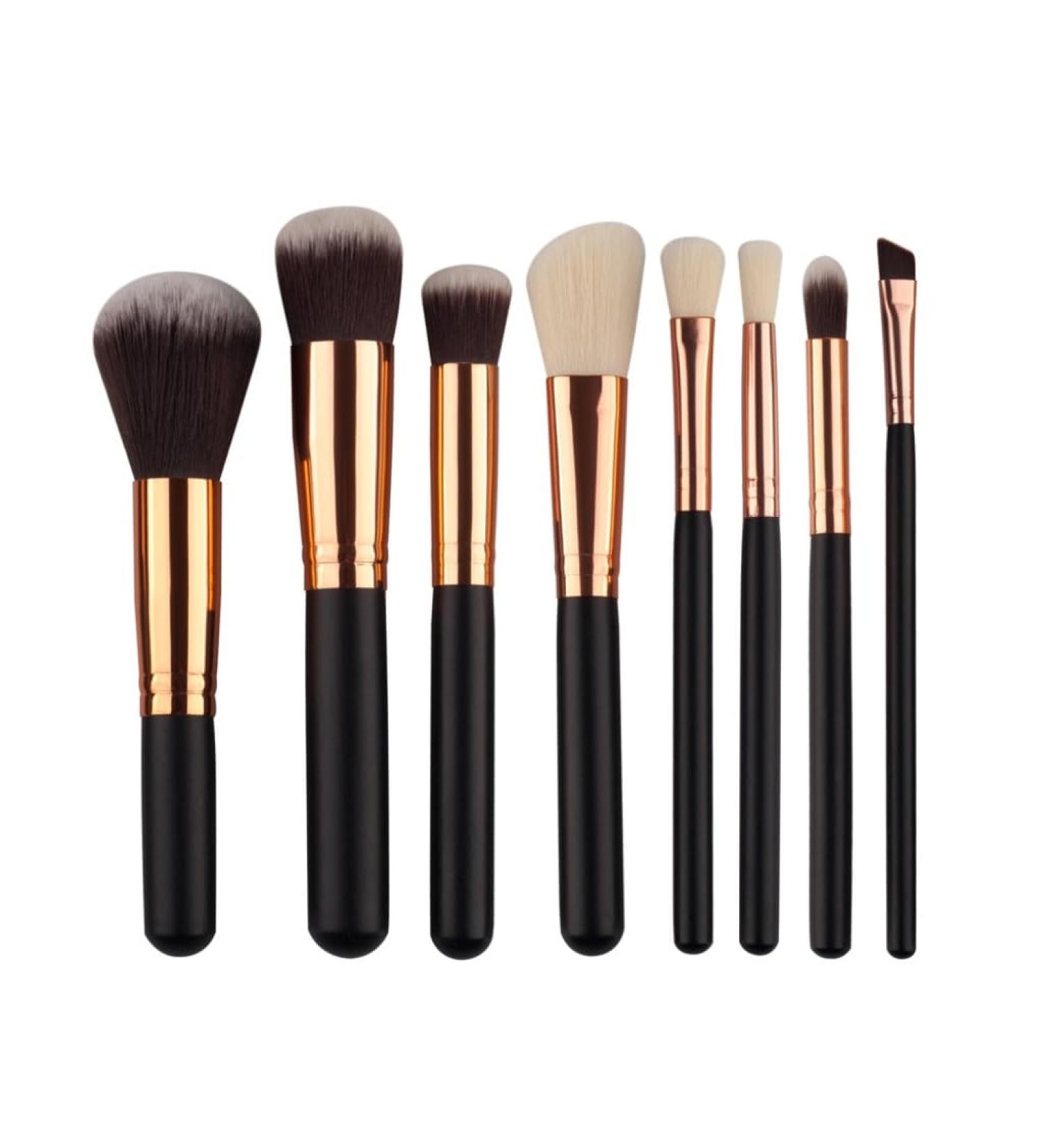 DFHBFG 8-Piece Makeup Brush Set | Professional Foundation & Makeup Brushes for Flawless Application - International Shipping Available - Buy Online on GoSupps.com
