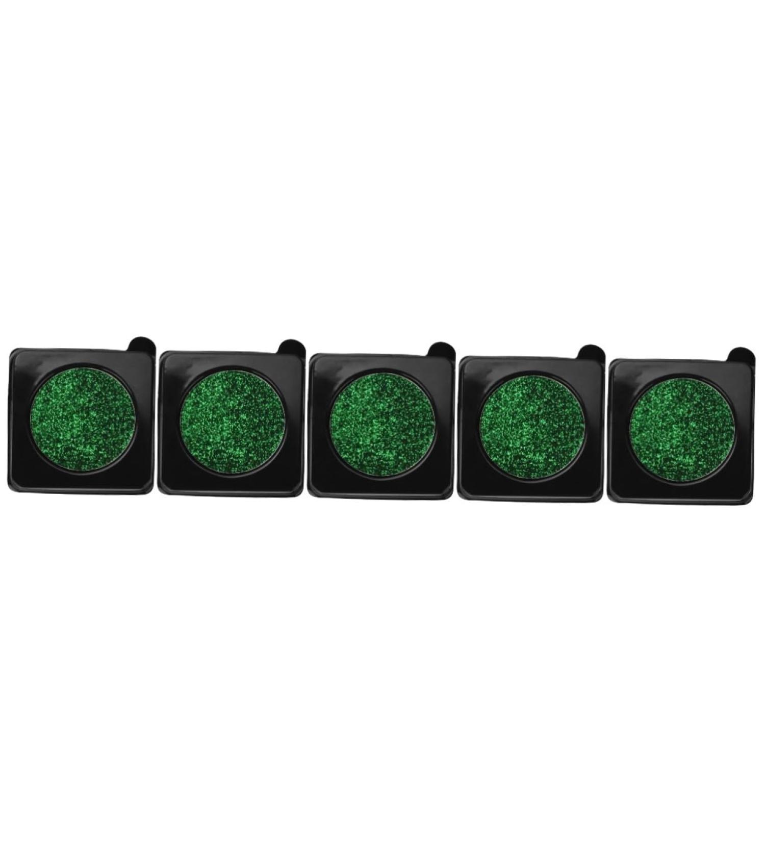 FRCOLOR 5pcs Glitter Eyeshadow Palette Green Eye Shadow Eyeshadow Stickers Eye Shadow for Women Miss Set - Buy Online on GoSupps.com
