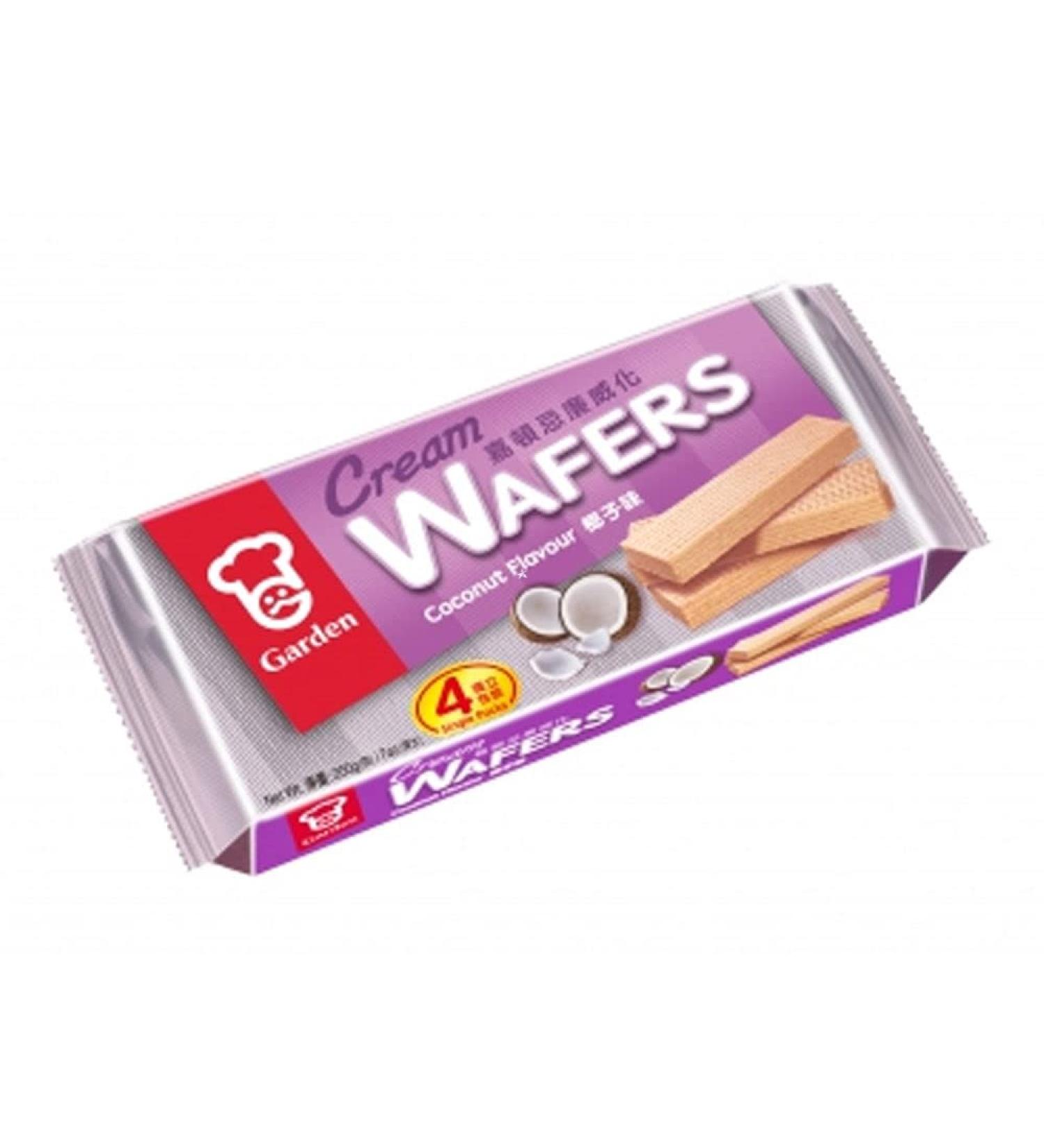Garden Cream Wafers Coconut Flavour 200g