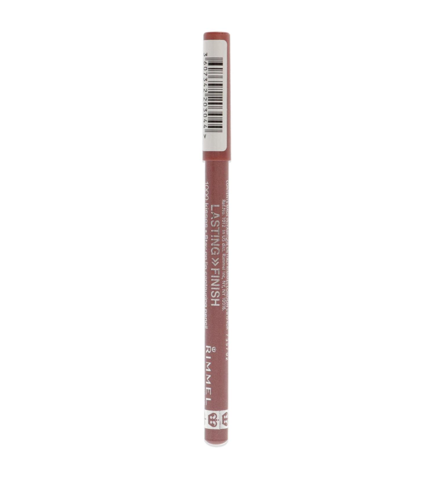 Rimmel London Lasting Finish 1000 Kisses Lip Liner - 007 Rose Quartz, 0.04 oz - Long-Lasting Lip Liner for Women - Buy Online on GoSupps.com