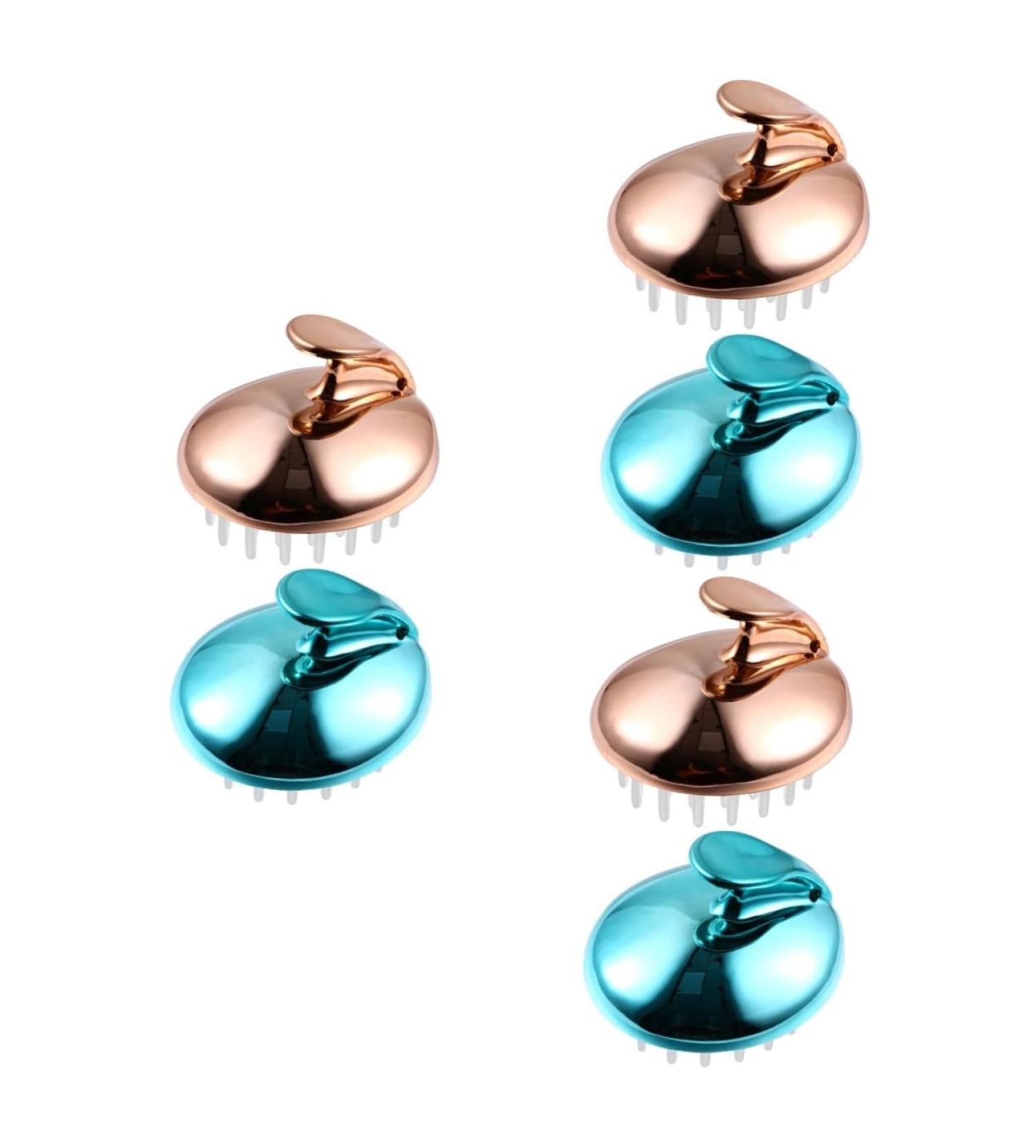 FRCOLOR 6 Pcs Shampoo Massage Comb & Cleaning Brush - Best Shower Gel & Shampoo Brush Scrubber for Bathing | International Shipping Available - Buy Online on GoSupps.com