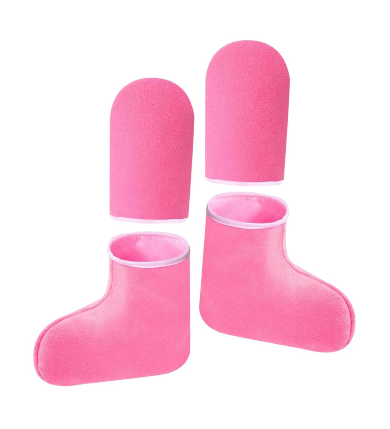 Moufles et Chaussettes de Paraffine pour Mains et Pieds Isol s Thermiques Soin Nourrissant Professionnel et Domicile Beaut Spa - Buy Online on GoSupps.com