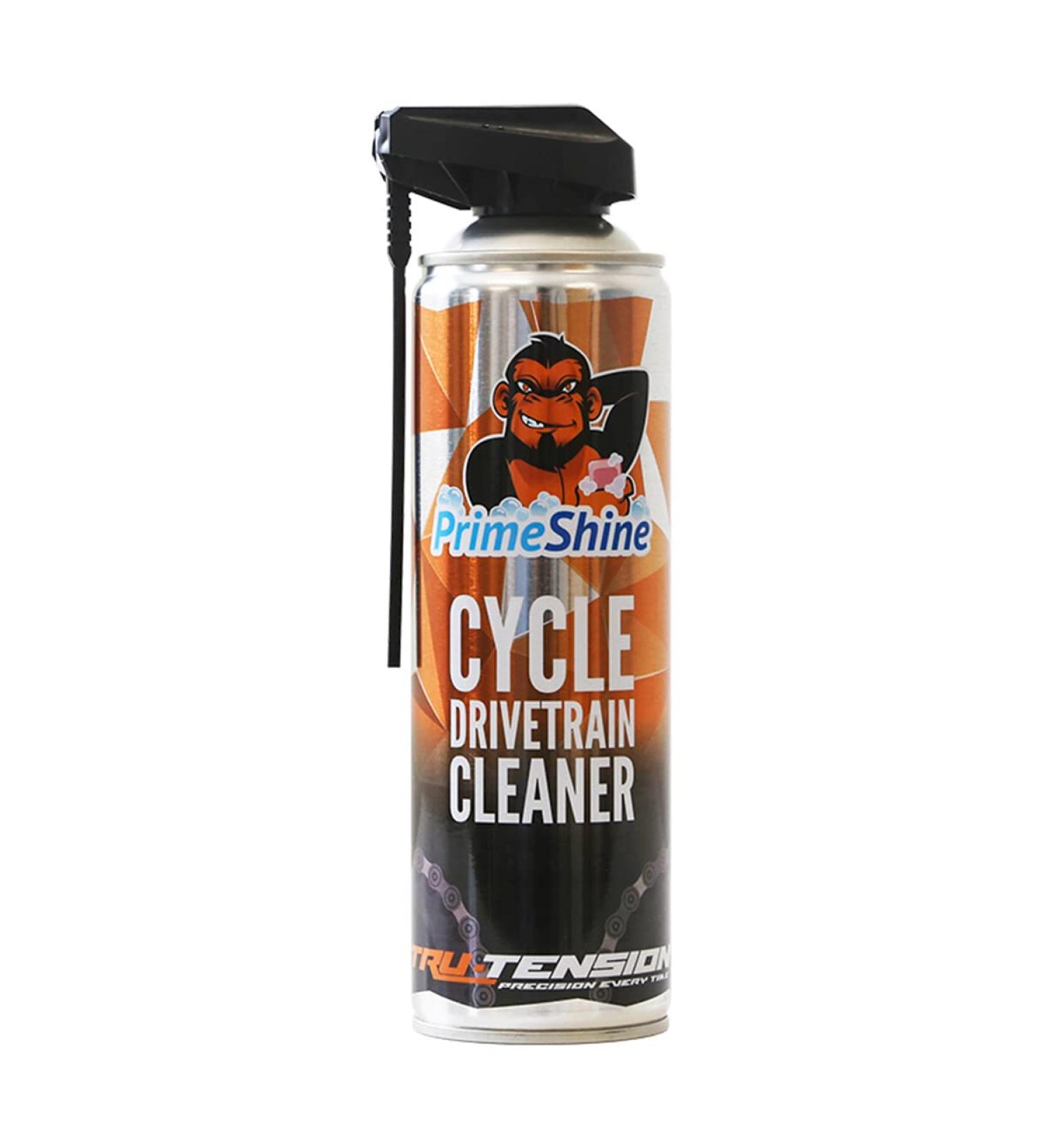 Tru-Tension Monkey Juice 500ml Bike Chain Cleaner - Easy Spray-On Degreaser with Protective Formula - Buy Online on GoSupps.com