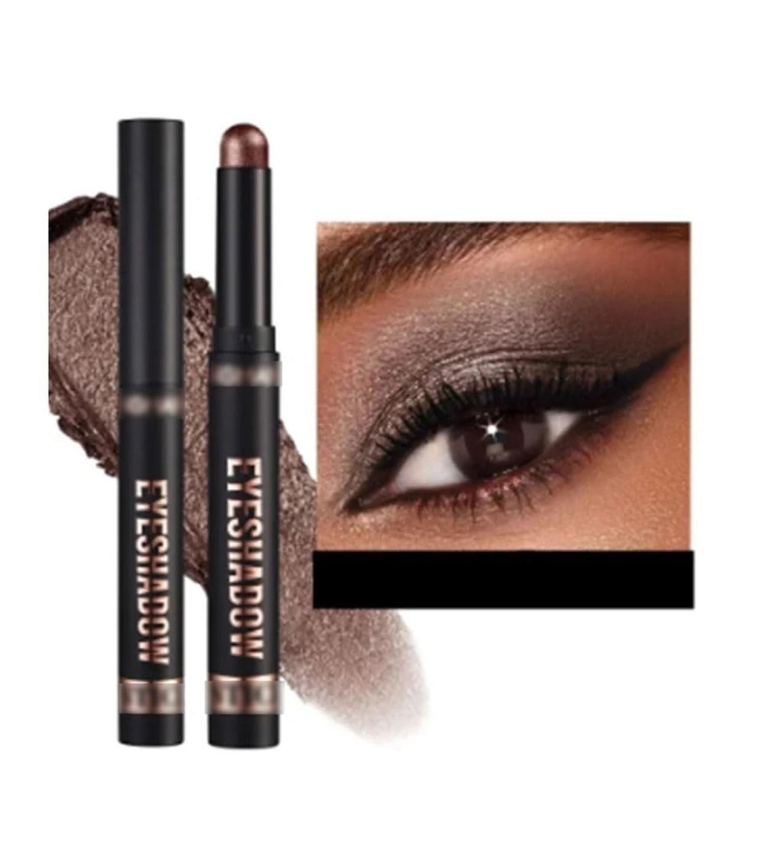  HIFFEY Waterproof Pearlescent Eyeshadow Stick 20 Colors Long Lasting Glitter Shimmer Highlighter Pen Makeup Cosmetics (Color : B01) - Buy Online on GoSupps.com