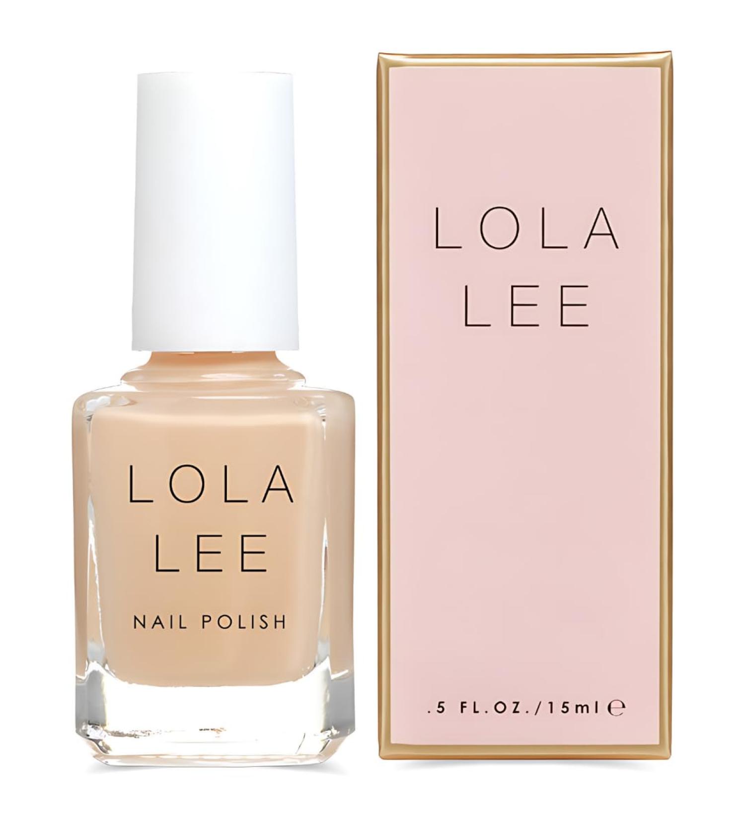 Lola Lee | Nail Polish | Relax A Troubled Mind (French Nude) | NP021 | 15ml | Quick Drying | Non Toxic | Gloss & Shine | 100% Vegan | Cruelty Free | Long Lasting - Buy Online on GoSupps.com