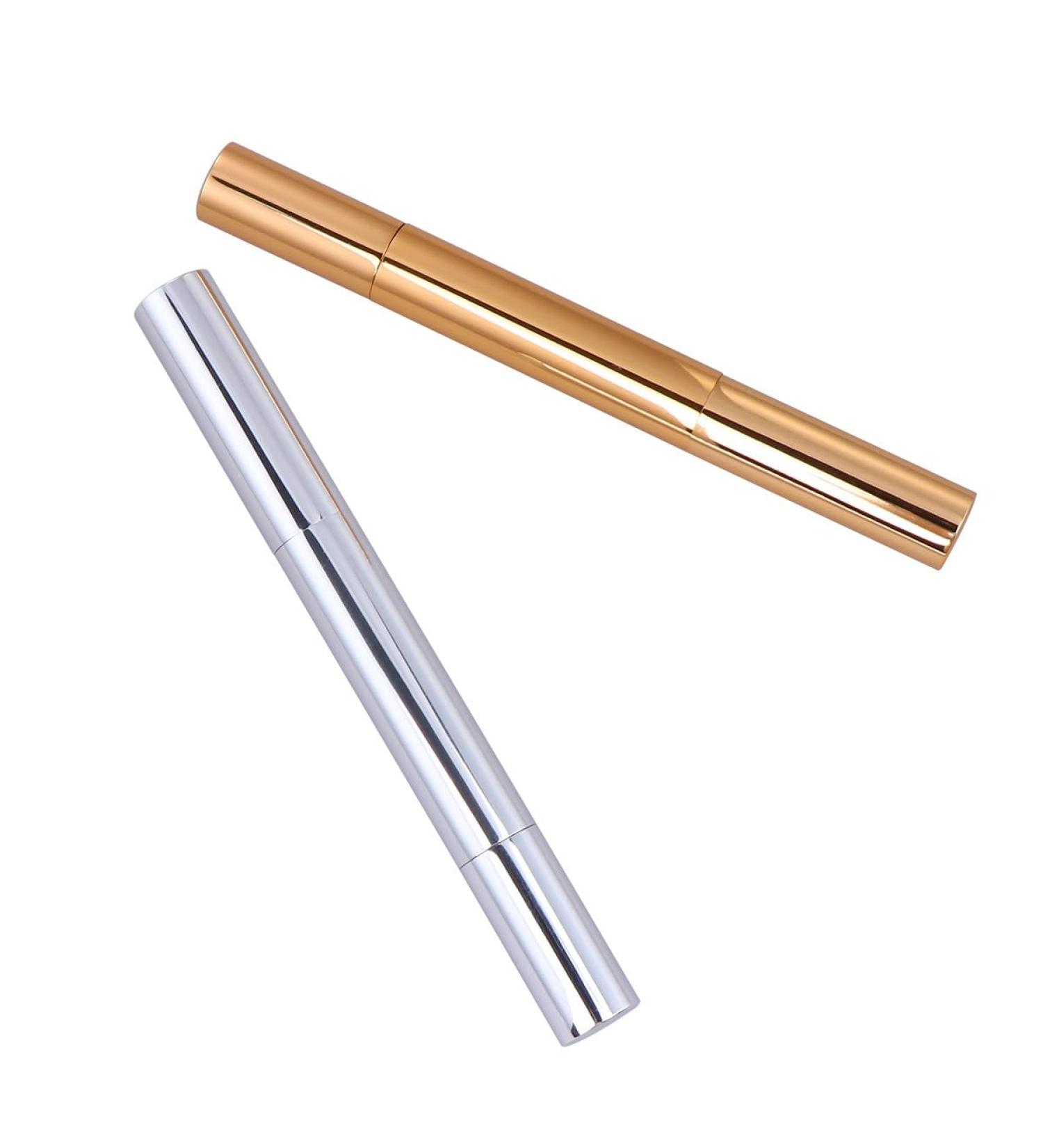 Cabilock Lot de 2 Tubes en Aluminium 3 Ml Applicateurs Stylo Huile pour Ongles et Gloss L vres Vides Portables Usage Professionnel Paquet Main Couleur Al atoire - Buy Online on GoSupps.com