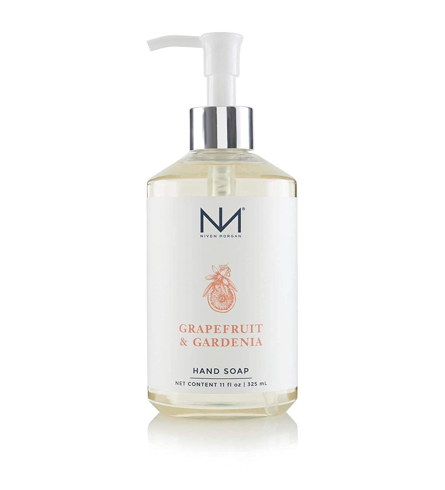 Niven Morgan Grapefruit and Gardenia Hand Soap 11oz