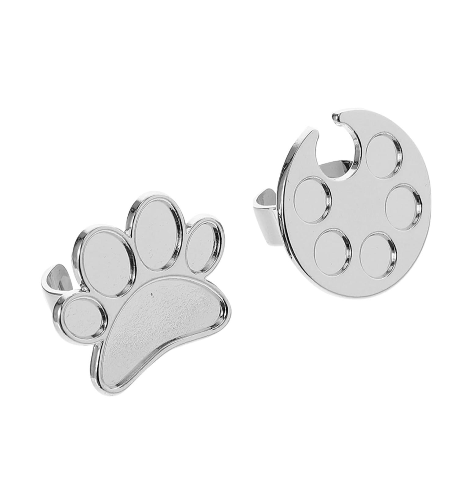 SEWACC Lot de 2 Palettes de Couleurs pour Ongles Plateau de M lange Rond et Forme Pied Mini Format Portable Support Vernis Ongles pour Nail Art Professionnel et Amateur - Buy Online on GoSupps.com