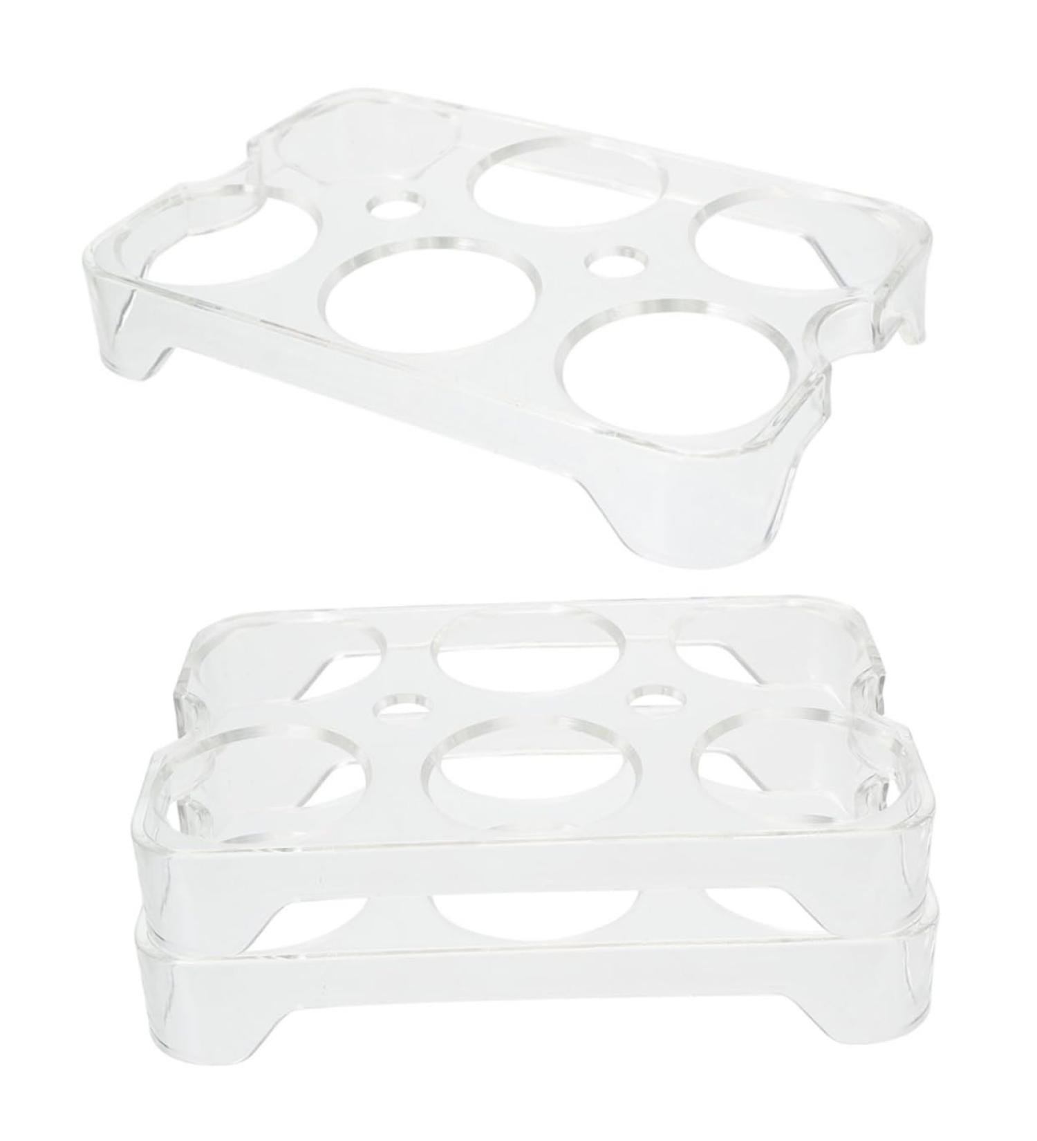 OSALADI Egg Holder Storage 3pcs egg storage racks egg holder refrigerator refrigerator egg storage drawer egg rack - Buy Online on GoSupps.com
