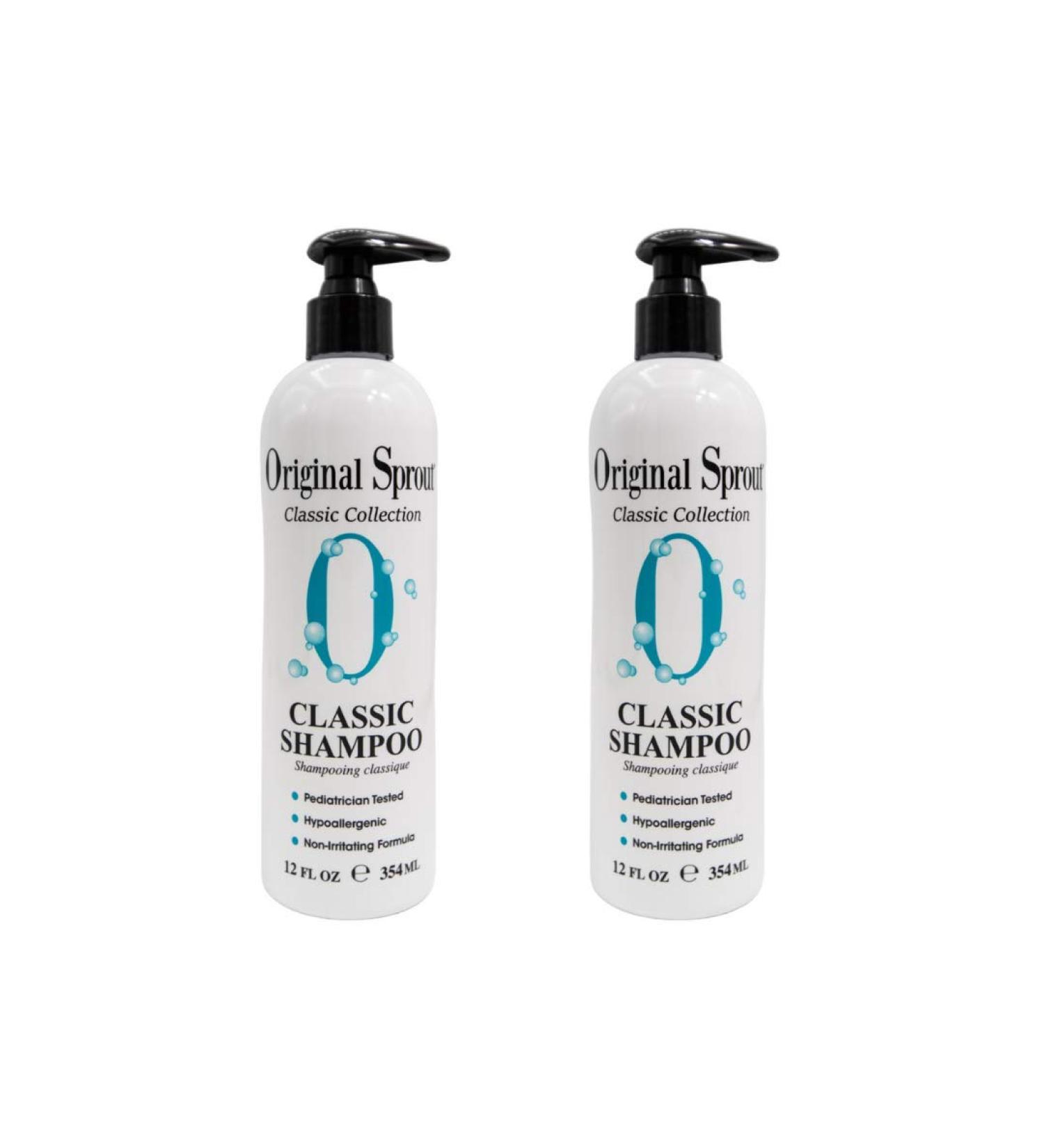Original Sprout Classic Shampoo - Sulfate-Free Hair Care 12 oz (2 Pack) - Buy Online on GoSupps.com