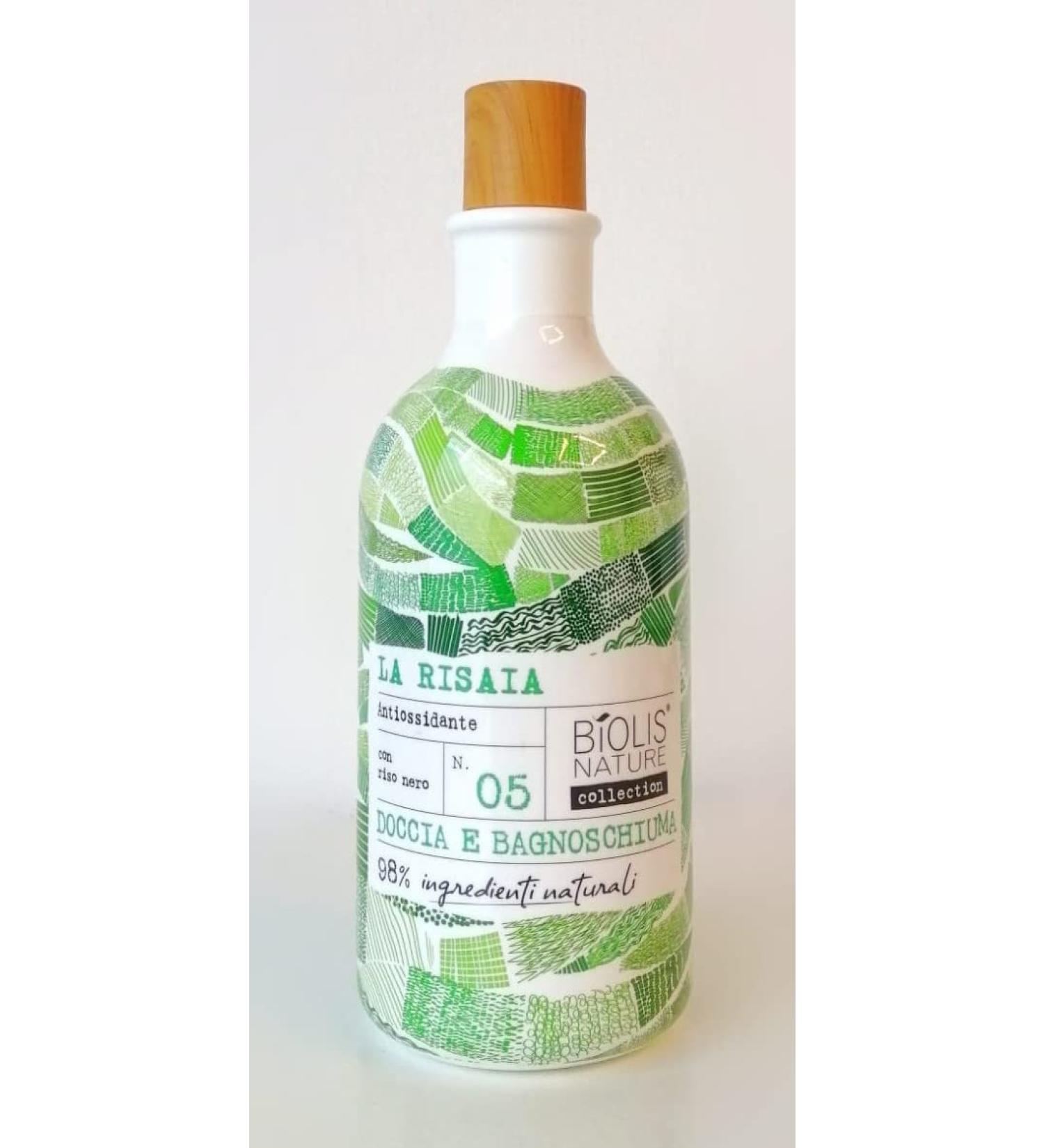 Biolis La Risaia Shower and Bagnoschiuma Antioxidant with Black Rice 500 ml