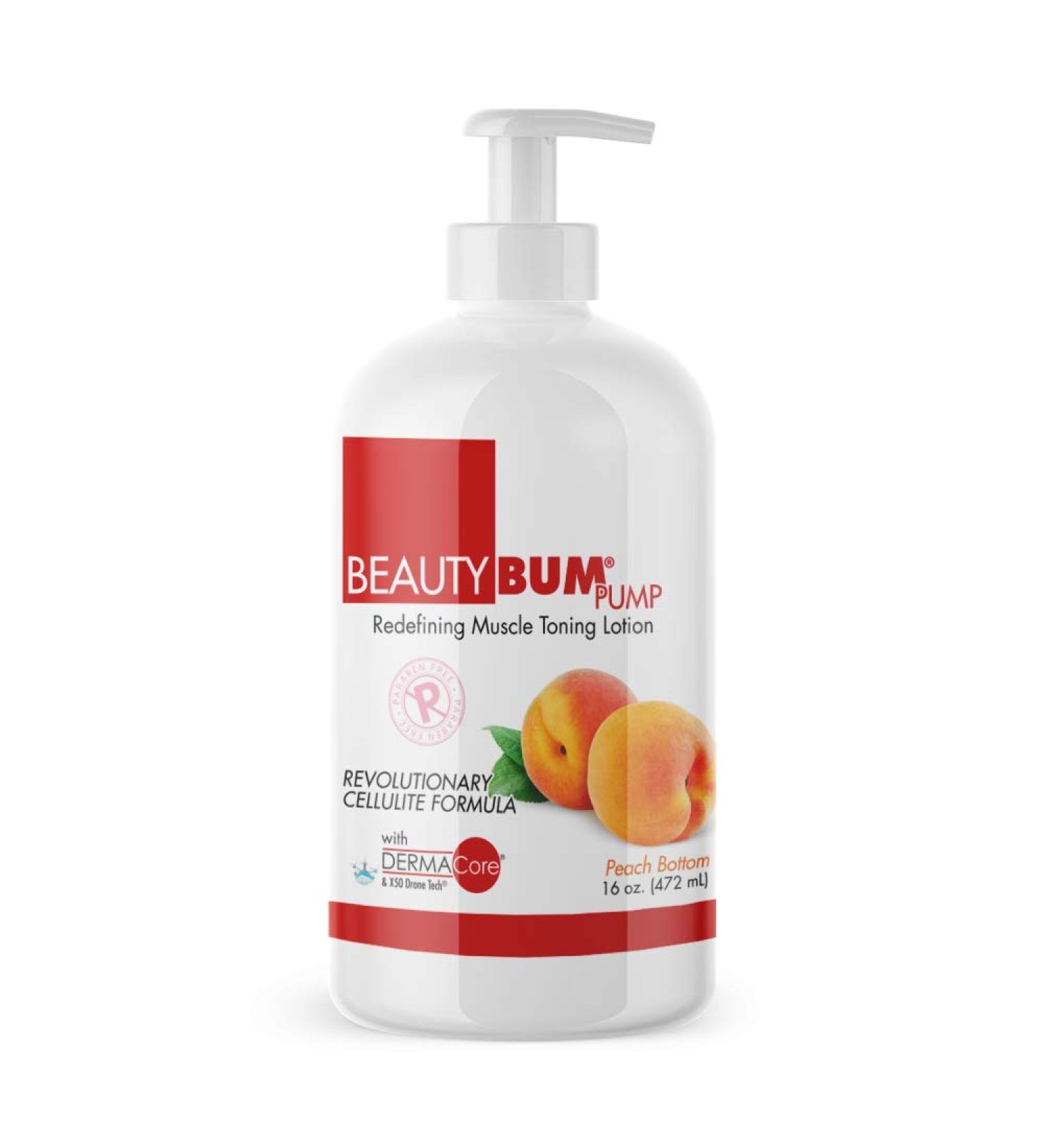 BeautyFit BeautyBum Pump - Muscle Toning Lotion for Women | Peach Bottom - 16 oz | International Shipping - Buy Online on GoSupps.com