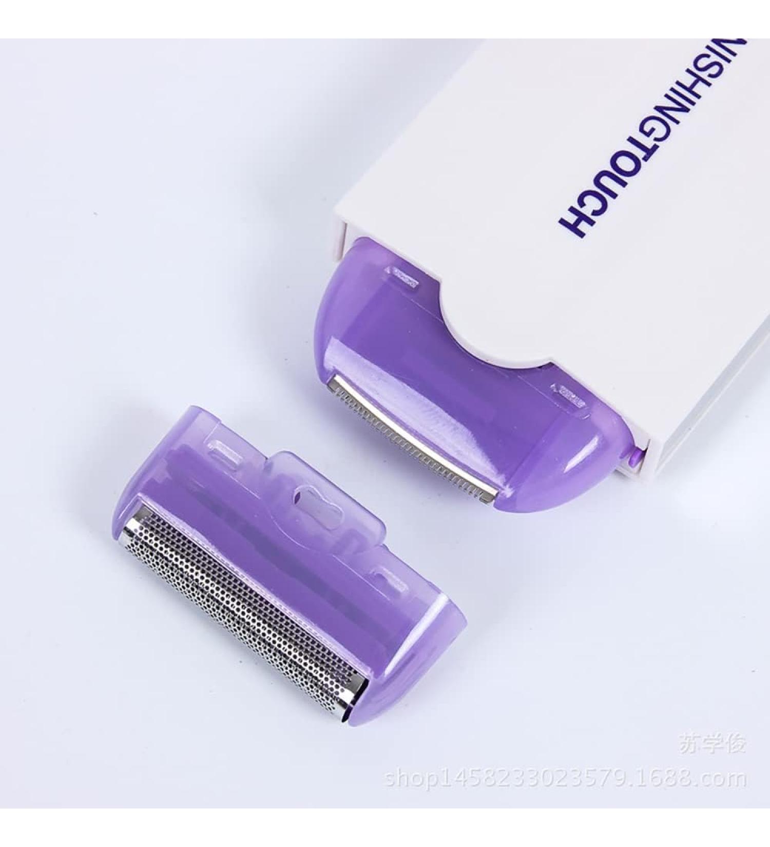 Montely Epilator for Women Finishing Touch Unisex Painless Hair Remover - Purple & white - Buy Online on GoSupps.com