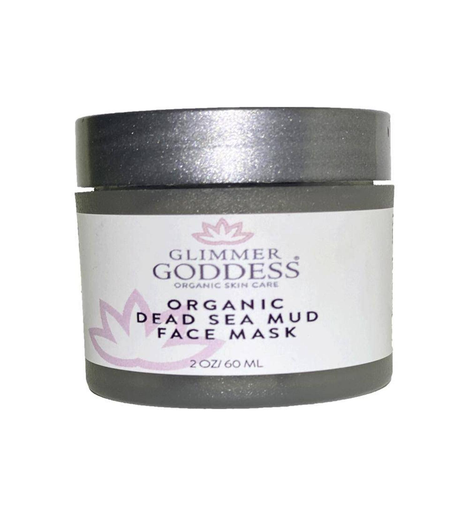Glimmer Goddess Organic Face Mask | Dead Sea Mud Mask for Pore & Blackhead Minimization | 2 oz - International Shipping Available - Buy Online on GoSupps.com
