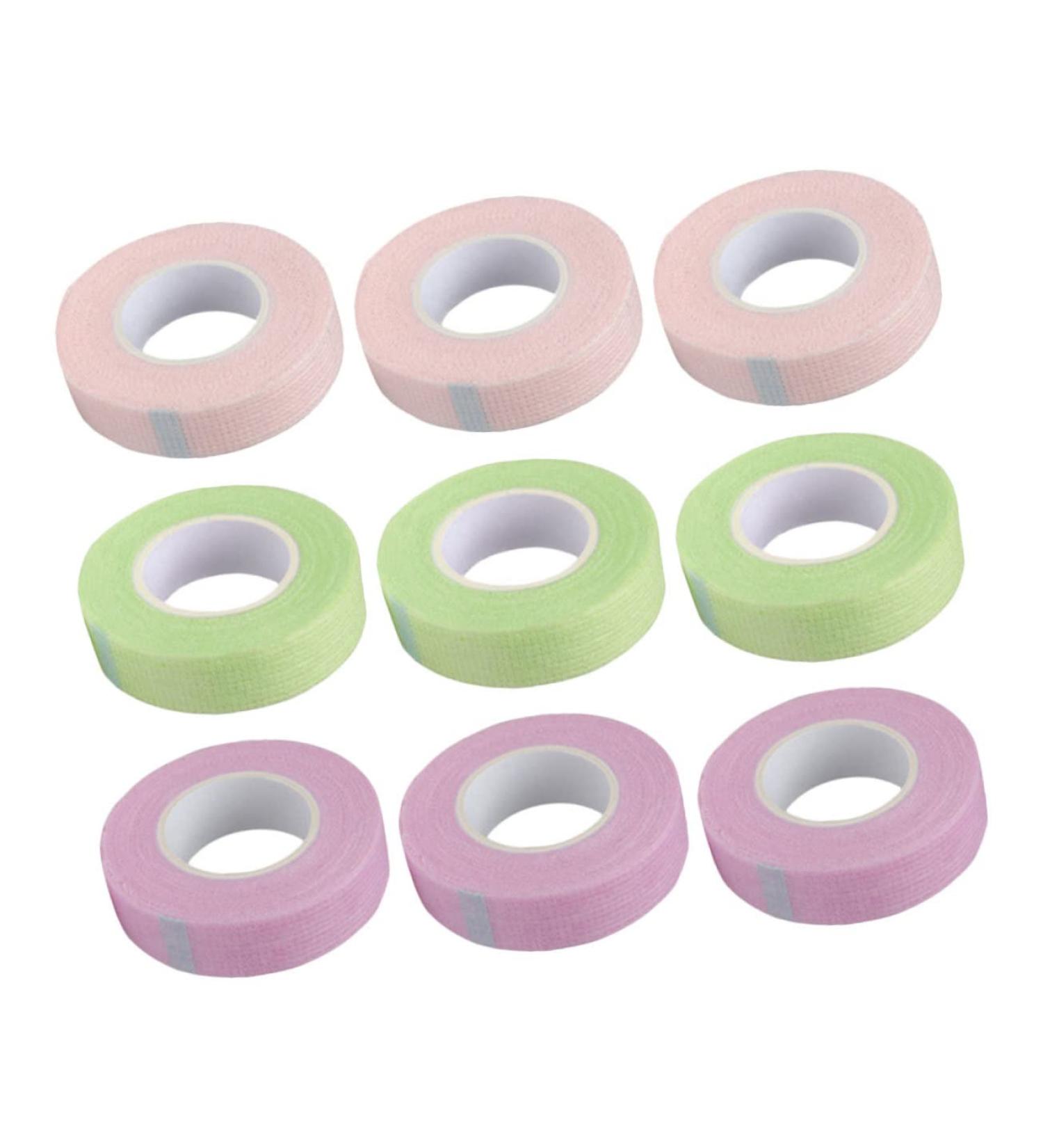 Healeved 9 Rolls Lash Tape Lash Extension Tape Eye Skin Tape Nonwovens Eyelash Tape Eyelashes Stickers Eyelash Adhesive Tapes Protective Agent Non-woven Fabric For Women - Buy Online on GoSupps.com