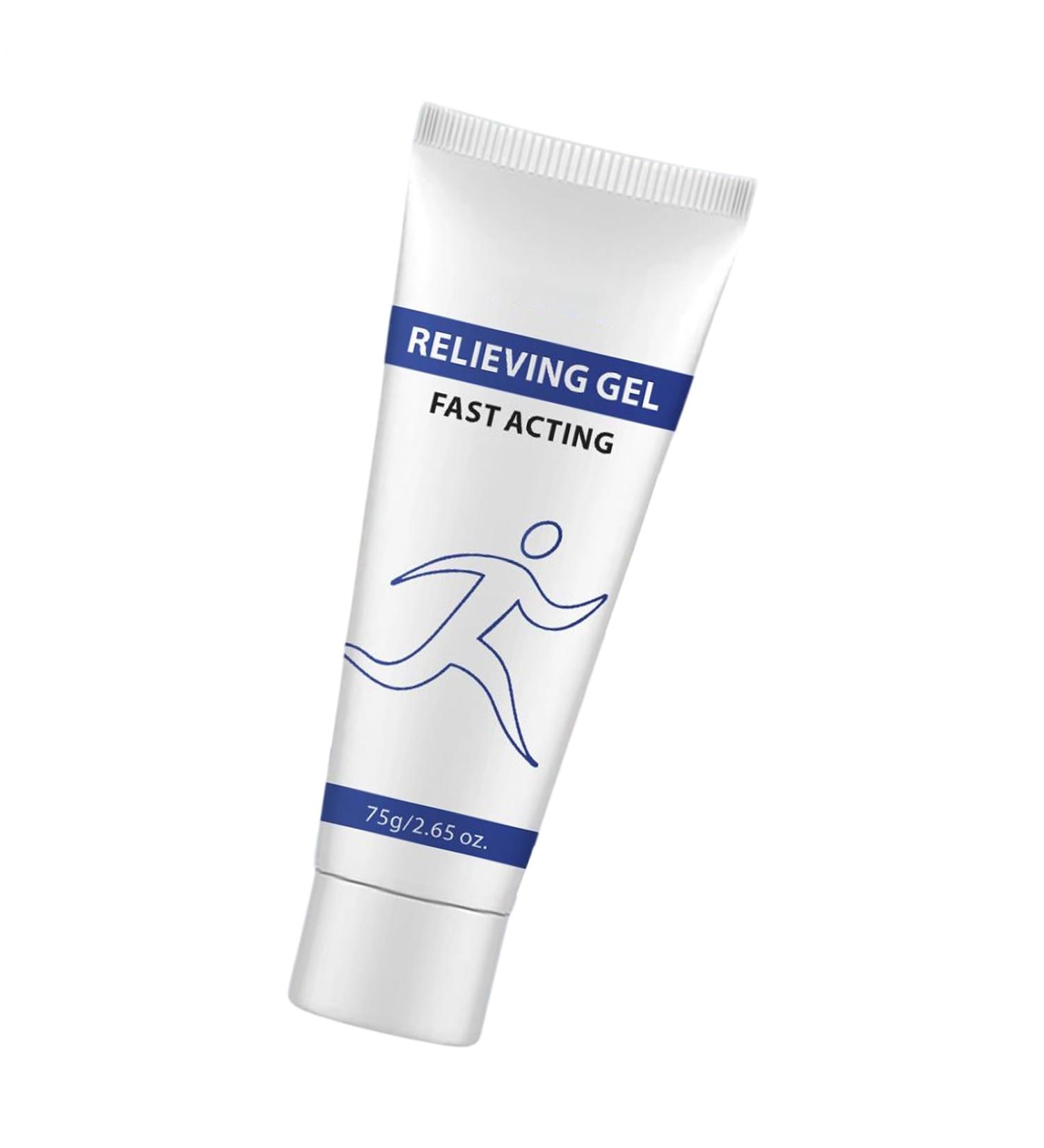 Gel rafra chissant | Gel corporel soulageant | Gel anti-douleur absorption rapide | Gel rafra chissant apaisant pour une sensation de fra cheur rafra chissante des douleurs musculaires et un - Buy Online on GoSupps.com