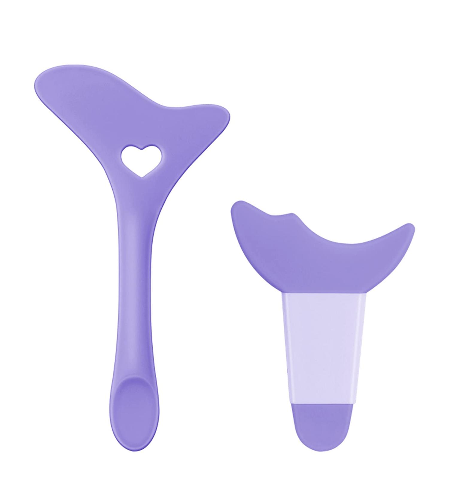 SUMEITANG Eye Makeup Stencils Set - Reusable Aid Tool for Mascara, Eyeshadow, and Eyeliner + Purple Makeup Applicator Guide Tool - Buy Online on GoSupps.com