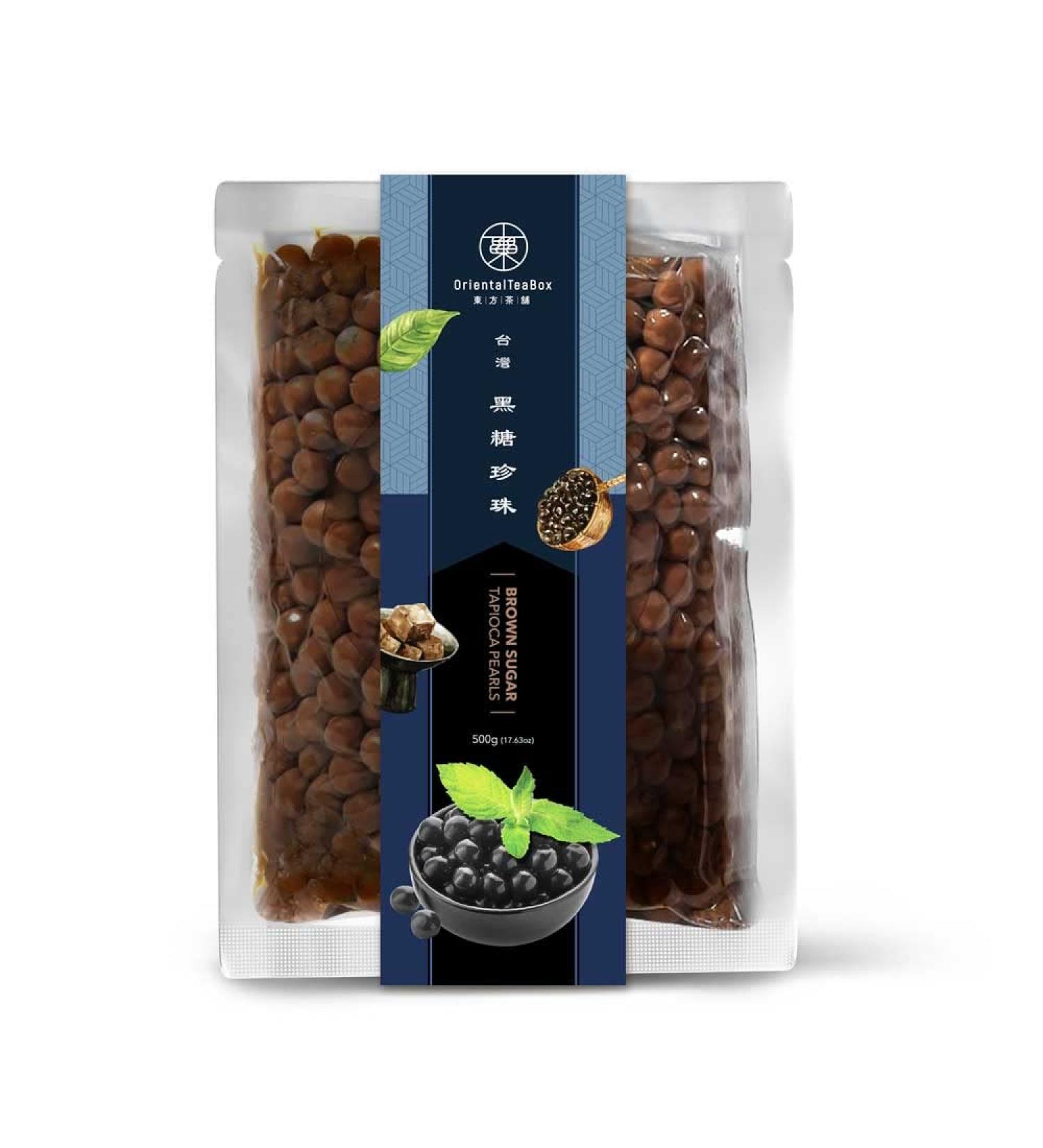 Taiwanese Instant Tapioca Pearls Boba 500g - Ready to Eat (Original Brown Sugar) - Buy Online on GoSupps.com