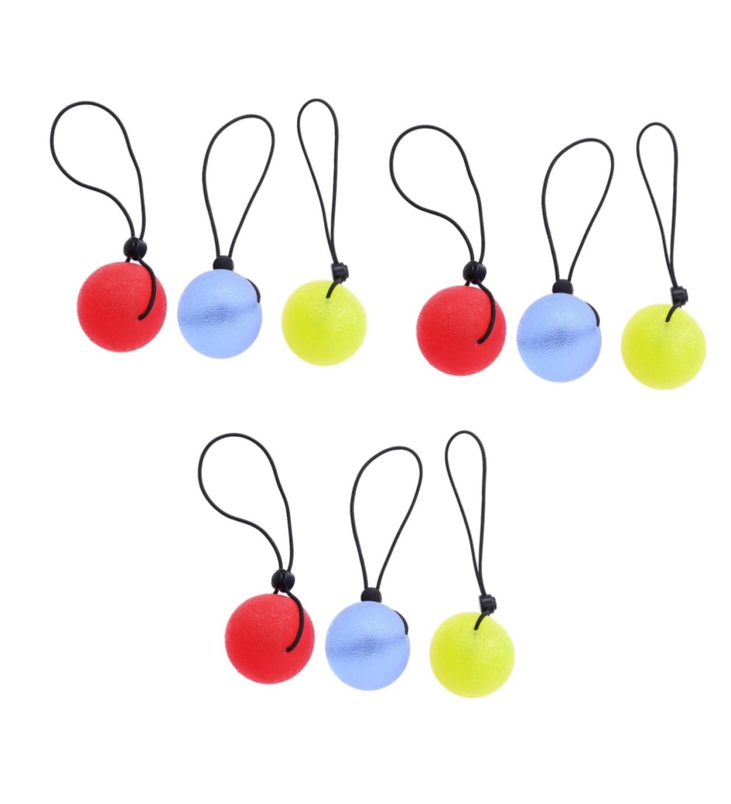 Ultechnovo 9 STK Fitness Equipment - Squeezeball Grip Strength Balls for Strength Training & Hand Therapy | Powerball Gym Tools - Buy Online on GoSupps.com