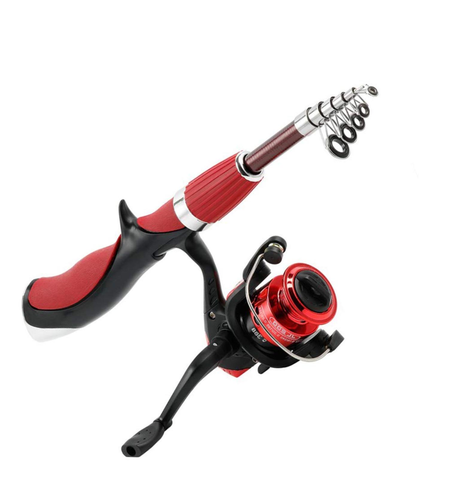 BESTEU Portable Mini Telescopic Fishing Rod & Reel Set - Compact Fishing Tackle Gear for Anglers Worldwide - Buy Online on GoSupps.com