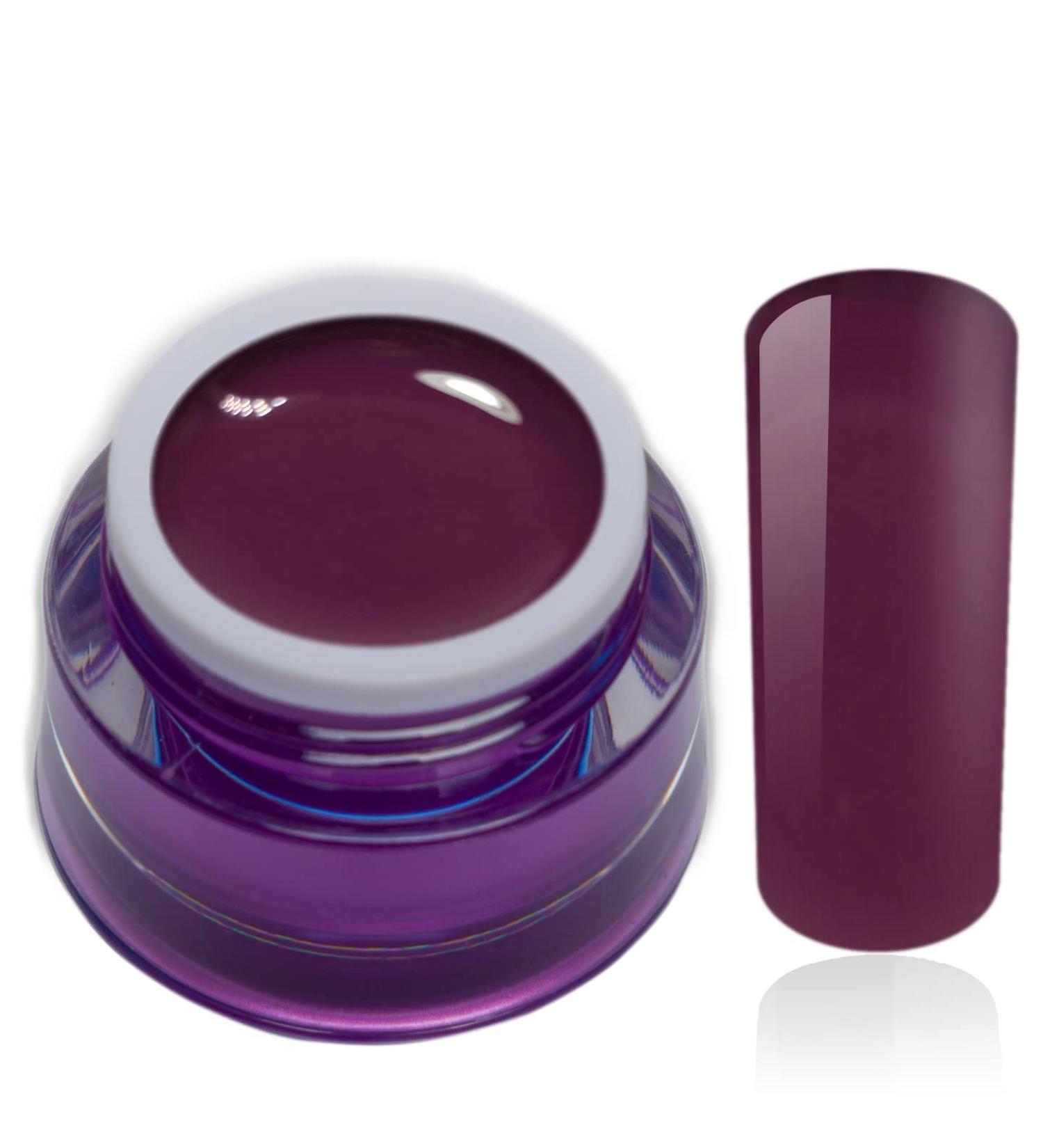 Color Gel Caspia Plum Purple - UV LED Nail Gel | Studio Quality | RM Beautynails 5ml - International Shipping - Buy Online on GoSupps.com