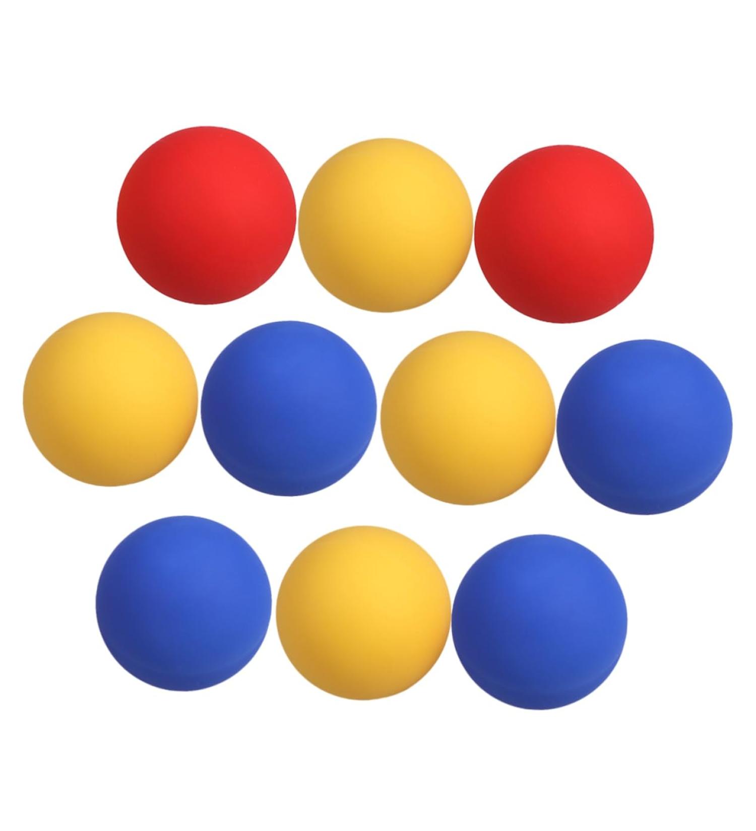 Frcolor 10 Silicone Lacrosse Balls Professional Quality for Gifts Yoga Pool & More | International Shipping Available - Buy Online on GoSupps.com