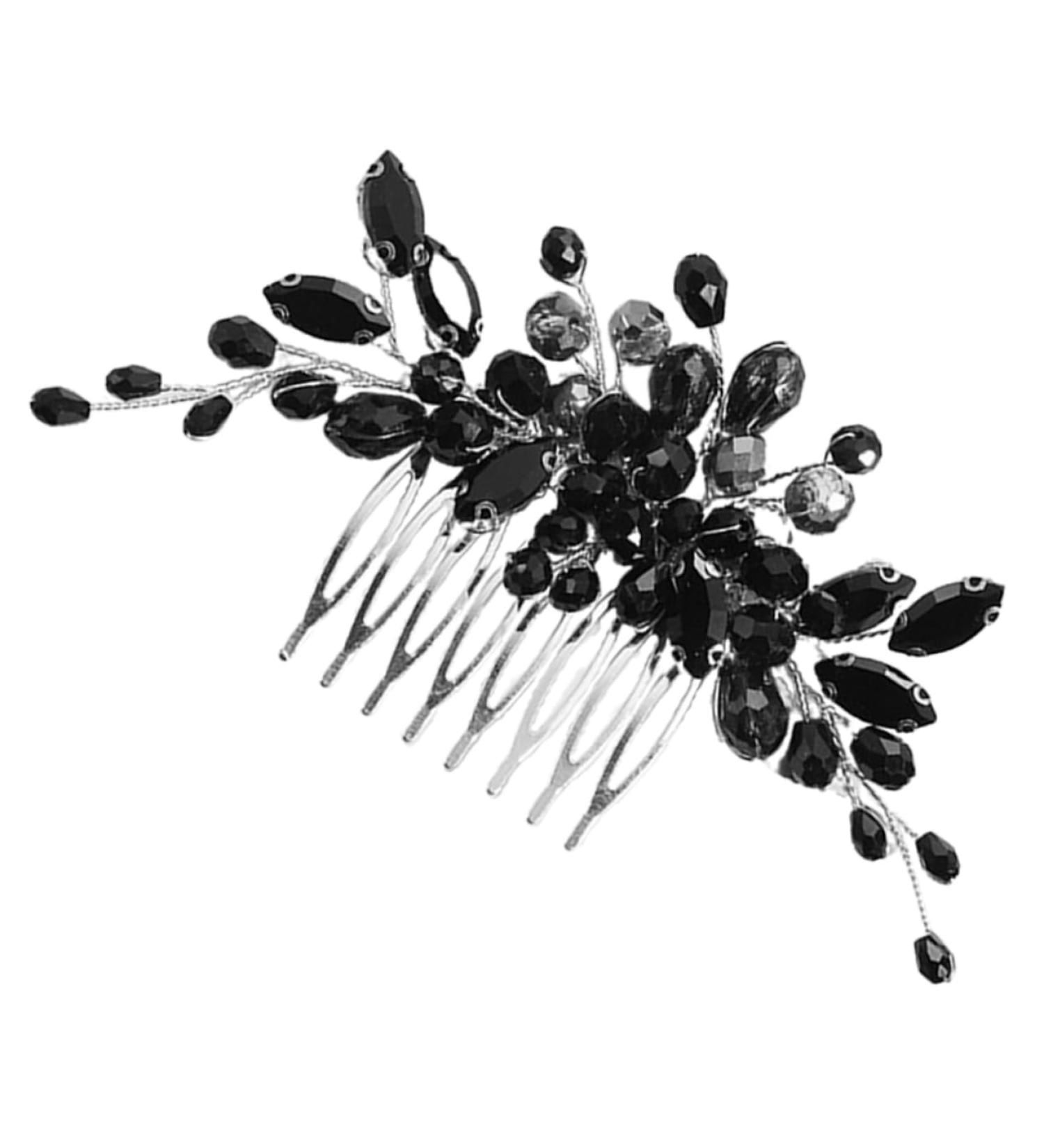 Healeved Bridal Rhinestone Hair Comb Wedding Hair Comb Hair Accessories for Wedding Bride Rhinestone Hair Comb Wedding Bride Hair Comb Women Hair Side Comb Bridal Hair Comb Women Hair Comb - Buy Online on GoSupps.com