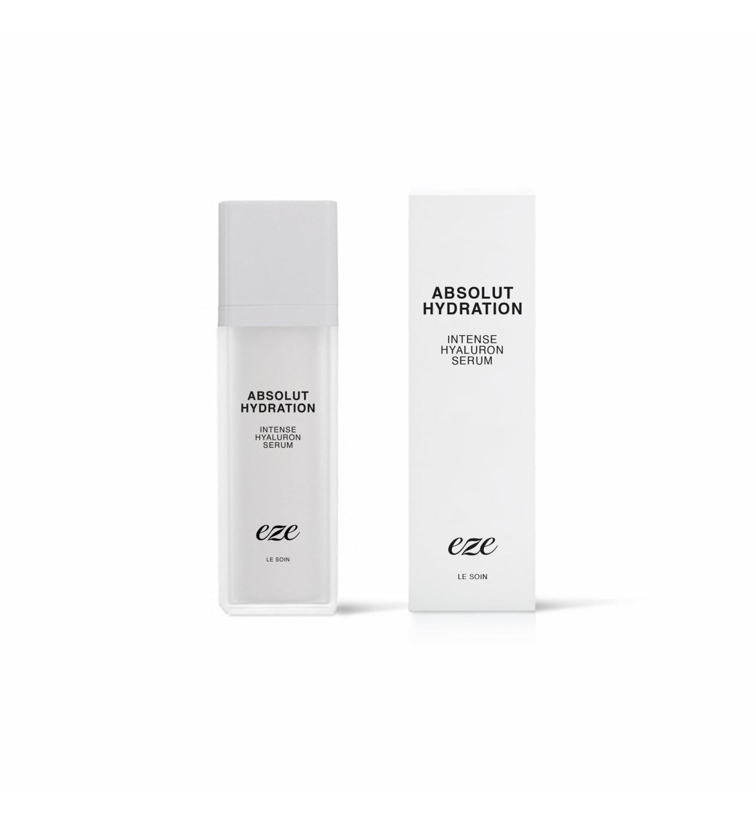 Eze Essentials - Absolut Hydration Serum High Dose Triple Hyaluronic with Red Algae Extract and Vitamin C Cruelty-Free Vegan 30 ml - Buy Online on GoSupps.com